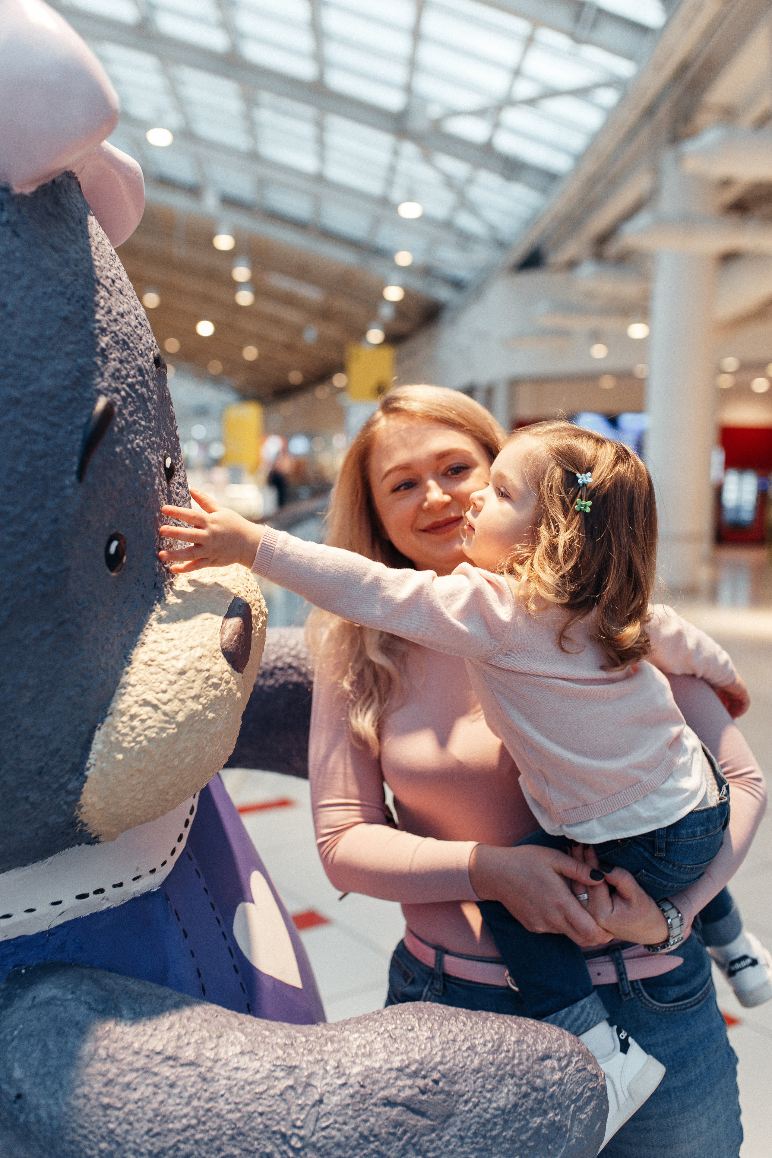 Прогулка по торговому центру. Семейный фотограф в Москве. Дарья Долгих