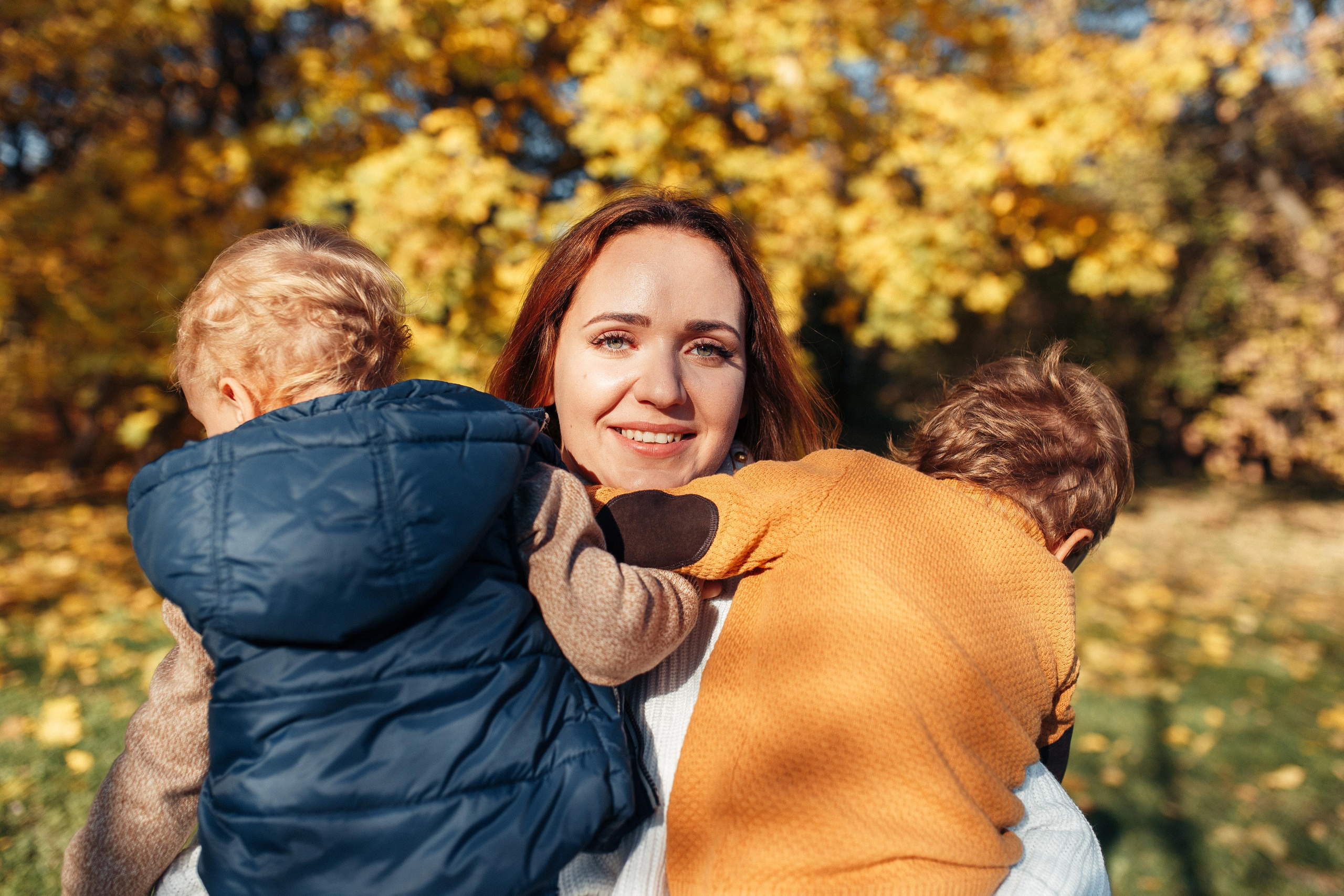 Осенняя прогулка. Семейный фотограф в Москве. Дарья Долгих