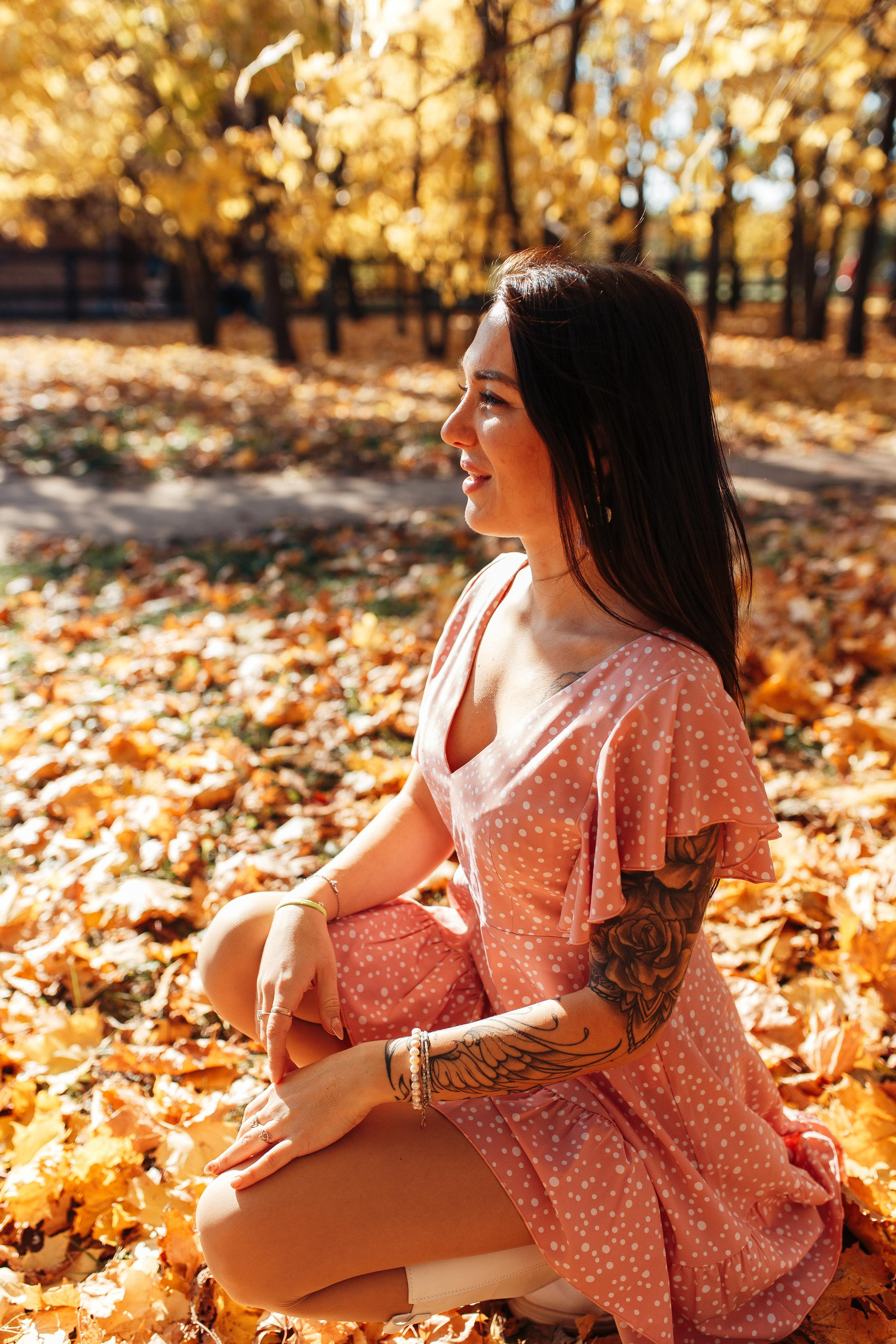 Листопад. Семейный фотограф в Москве. Дарья Долгих