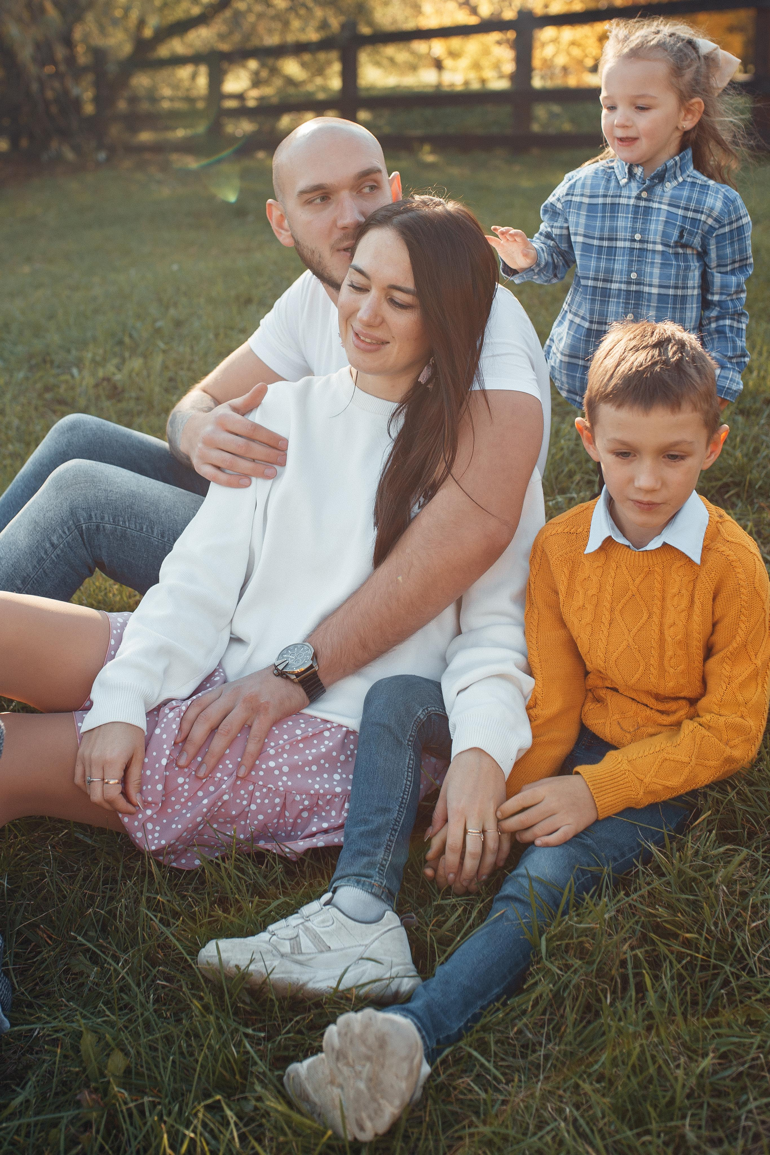 Листопад. Семейный фотограф в Москве. Дарья Долгих