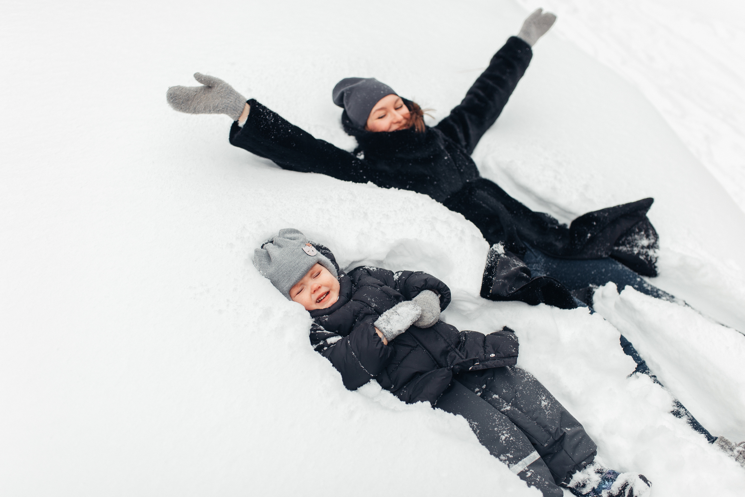 Мамина снежинка. Семейный фотограф в Москве. Дарья Долгих