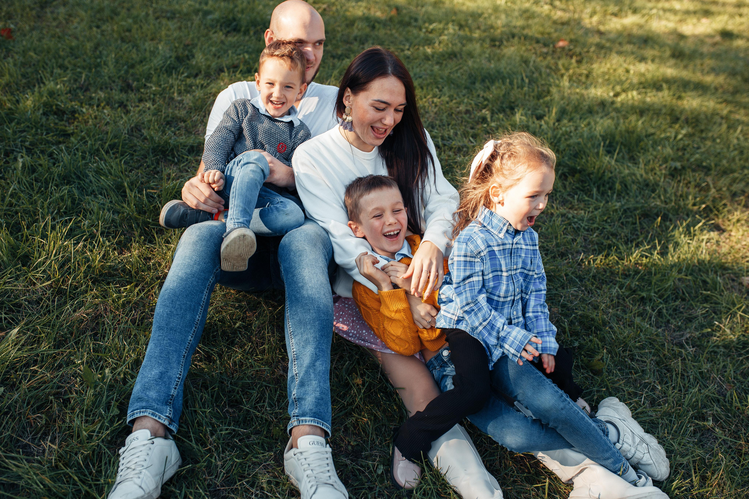 Листопад. Семейный фотограф в Москве. Дарья Долгих