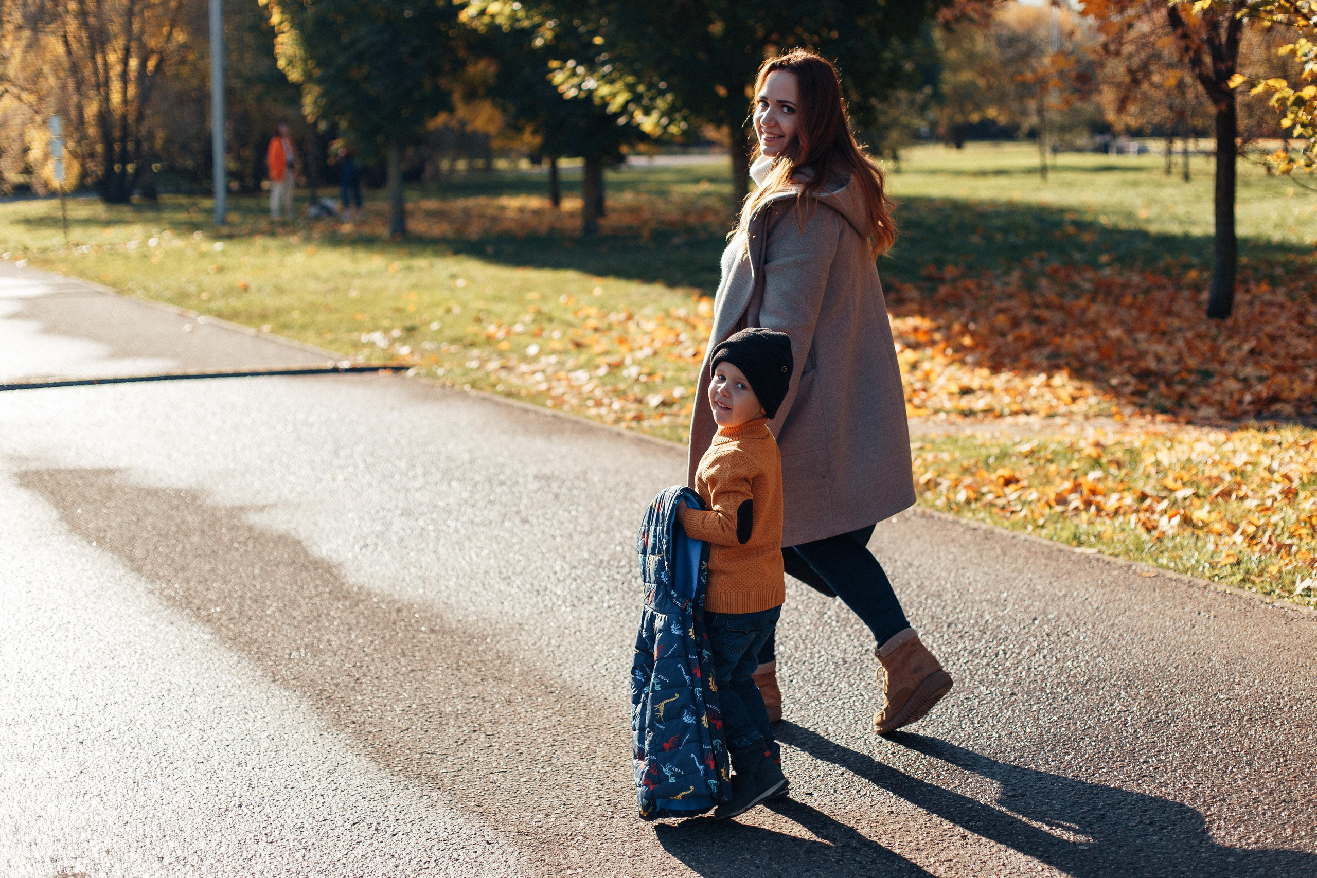 Осенняя прогулка. Семейный фотограф в Москве. Дарья Долгих