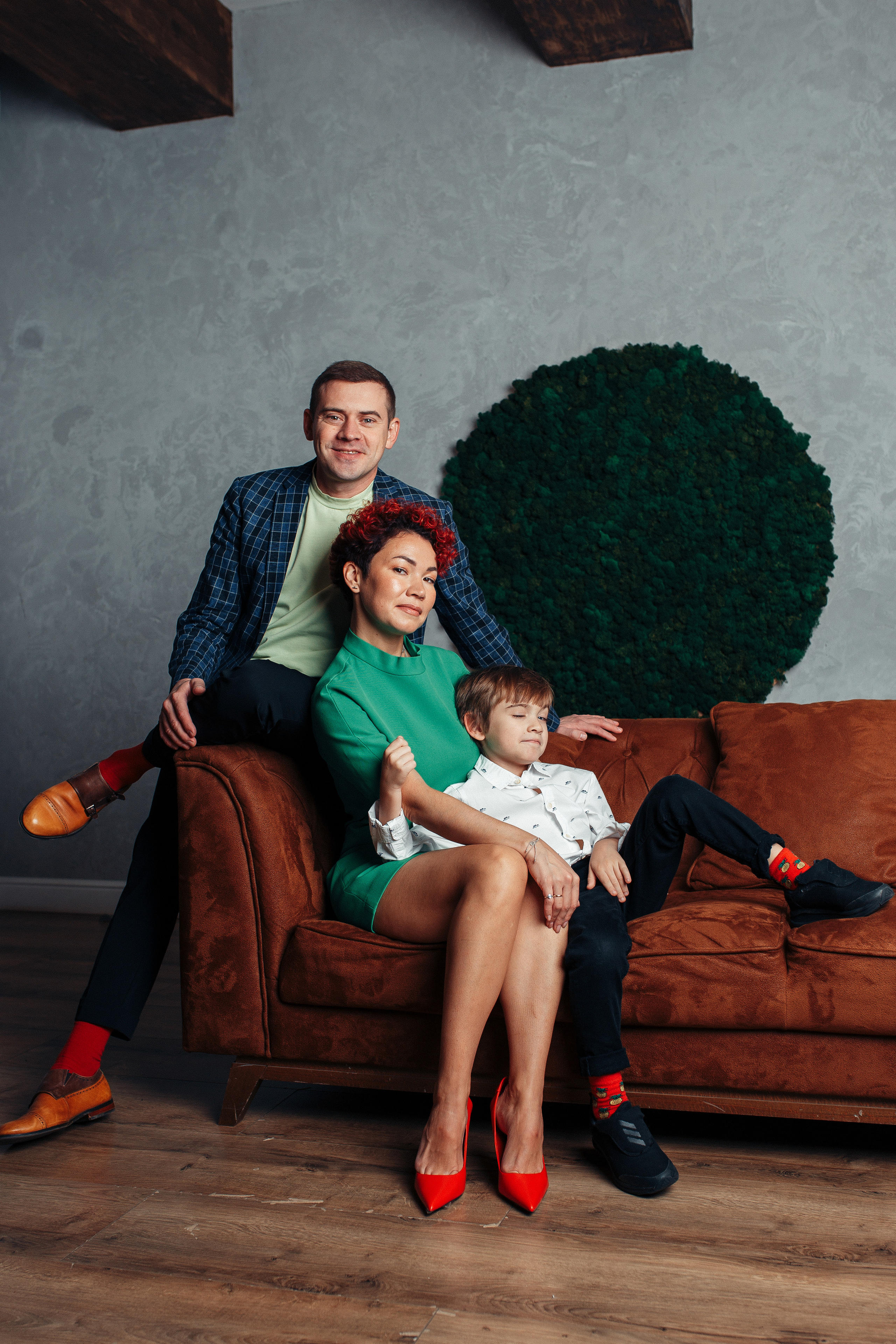 Веселая семейка. Семейный фотограф в Москве. Дарья Долгих