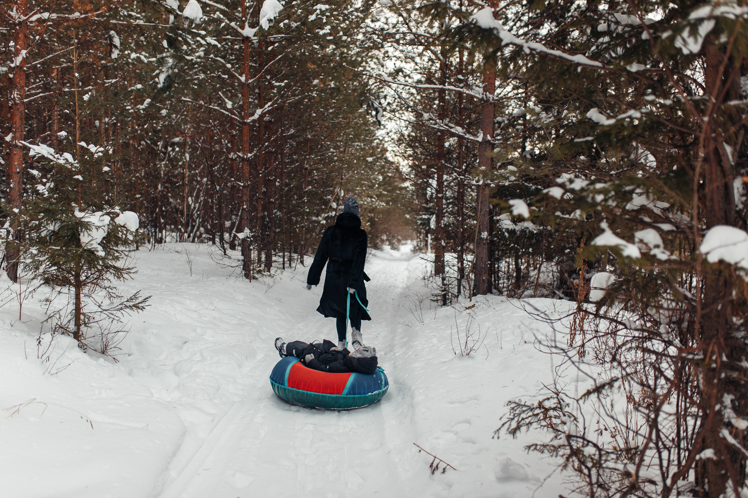 Мамина снежинка. Семейный фотограф в Москве. Дарья Долгих
