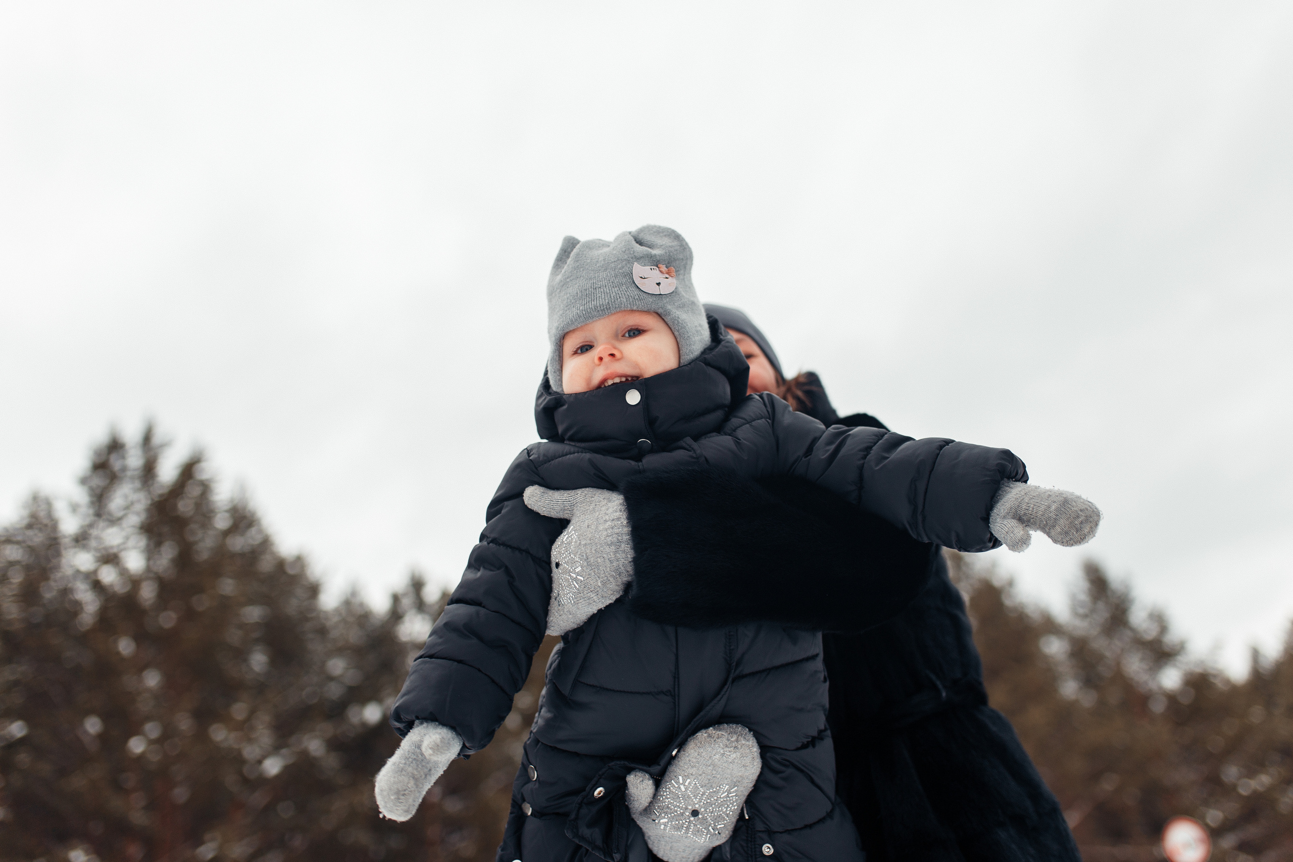 Мамина снежинка. Семейный фотограф в Москве. Дарья Долгих