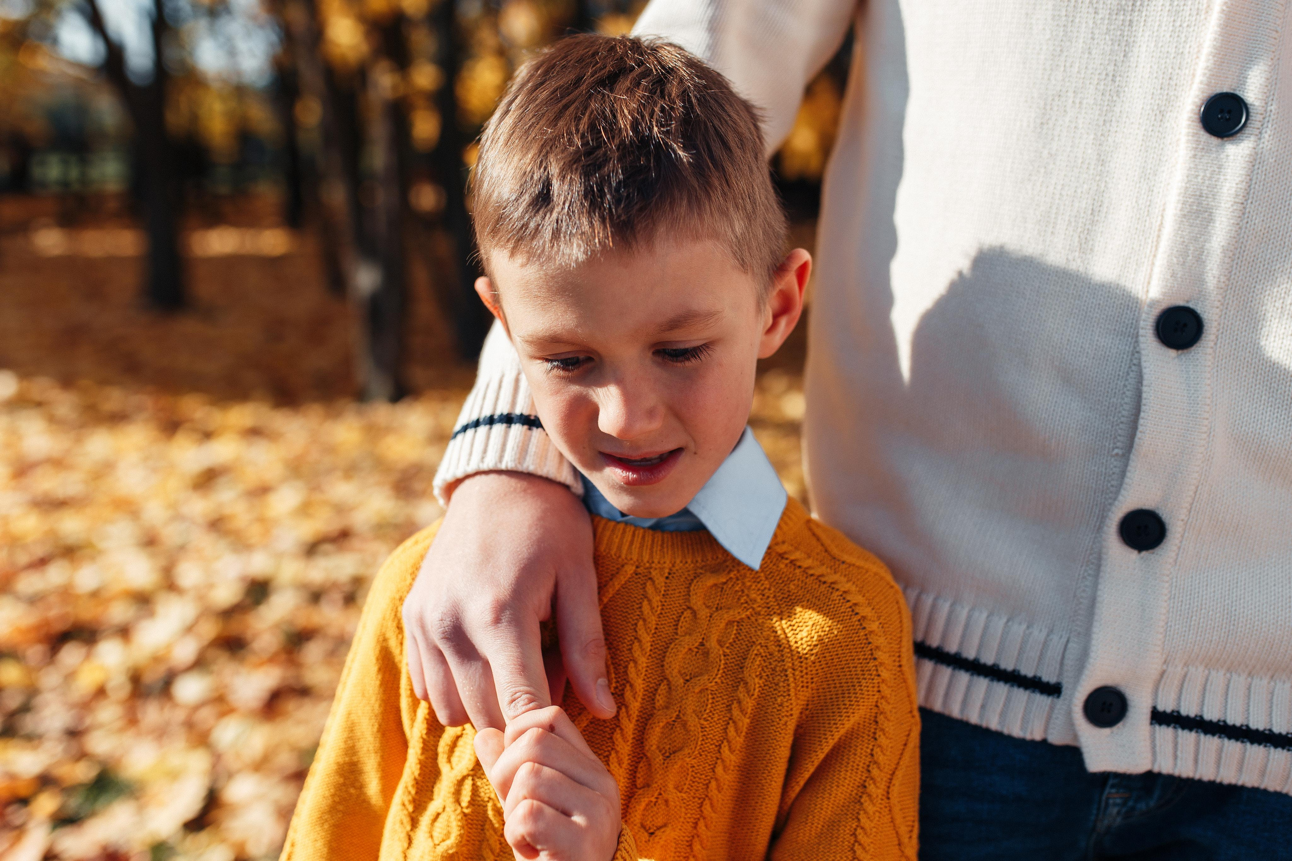 Листопад. Семейный фотограф в Москве. Дарья Долгих