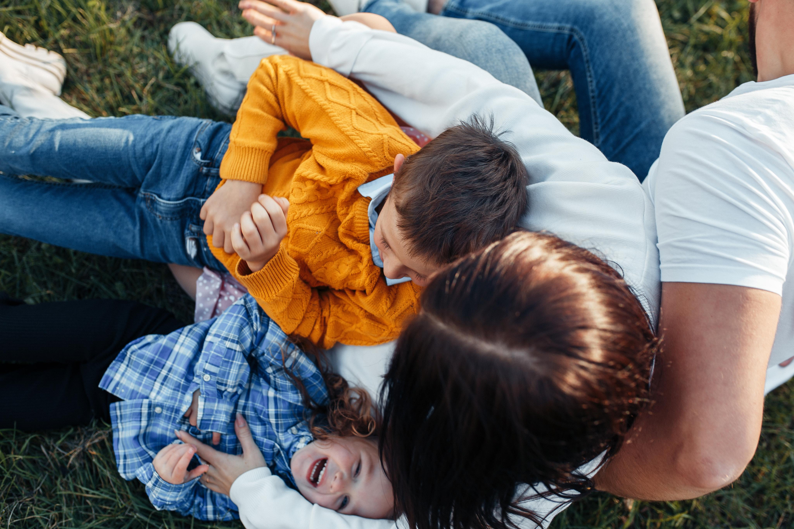 Листопад. Семейный фотограф в Москве. Дарья Долгих