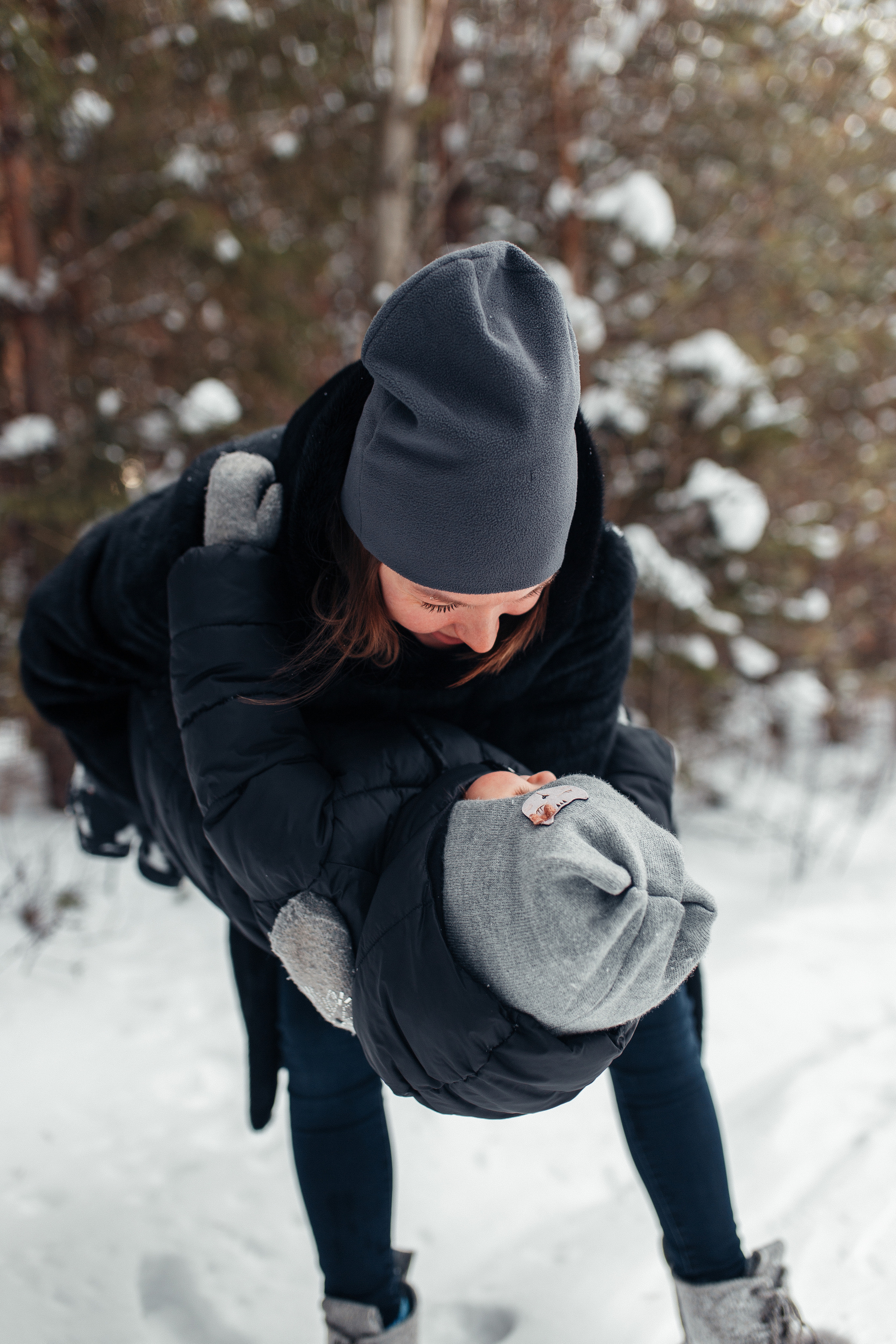 Мамина снежинка. Семейный фотограф в Москве. Дарья Долгих