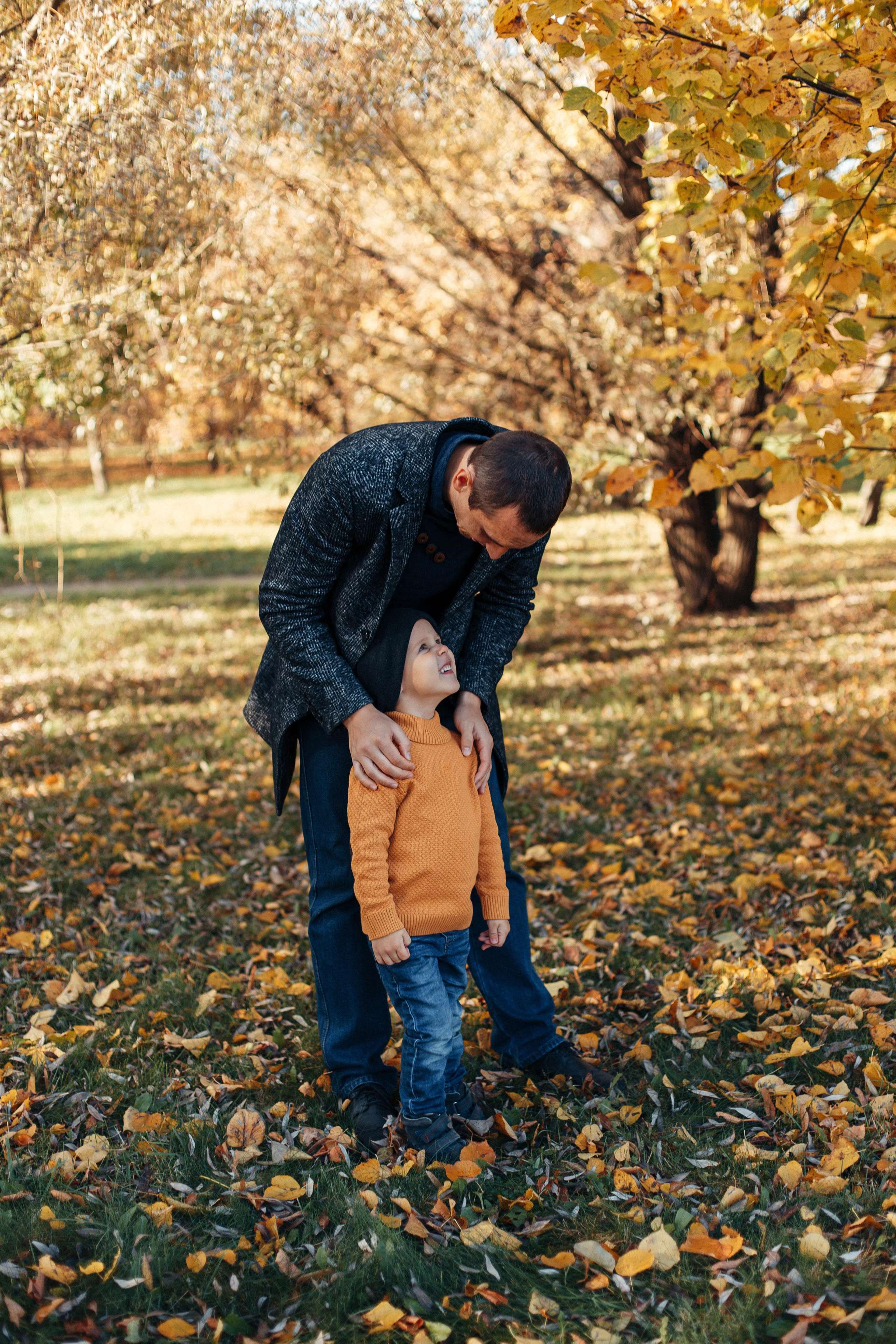 Осенняя прогулка. Семейный фотограф в Москве. Дарья Долгих