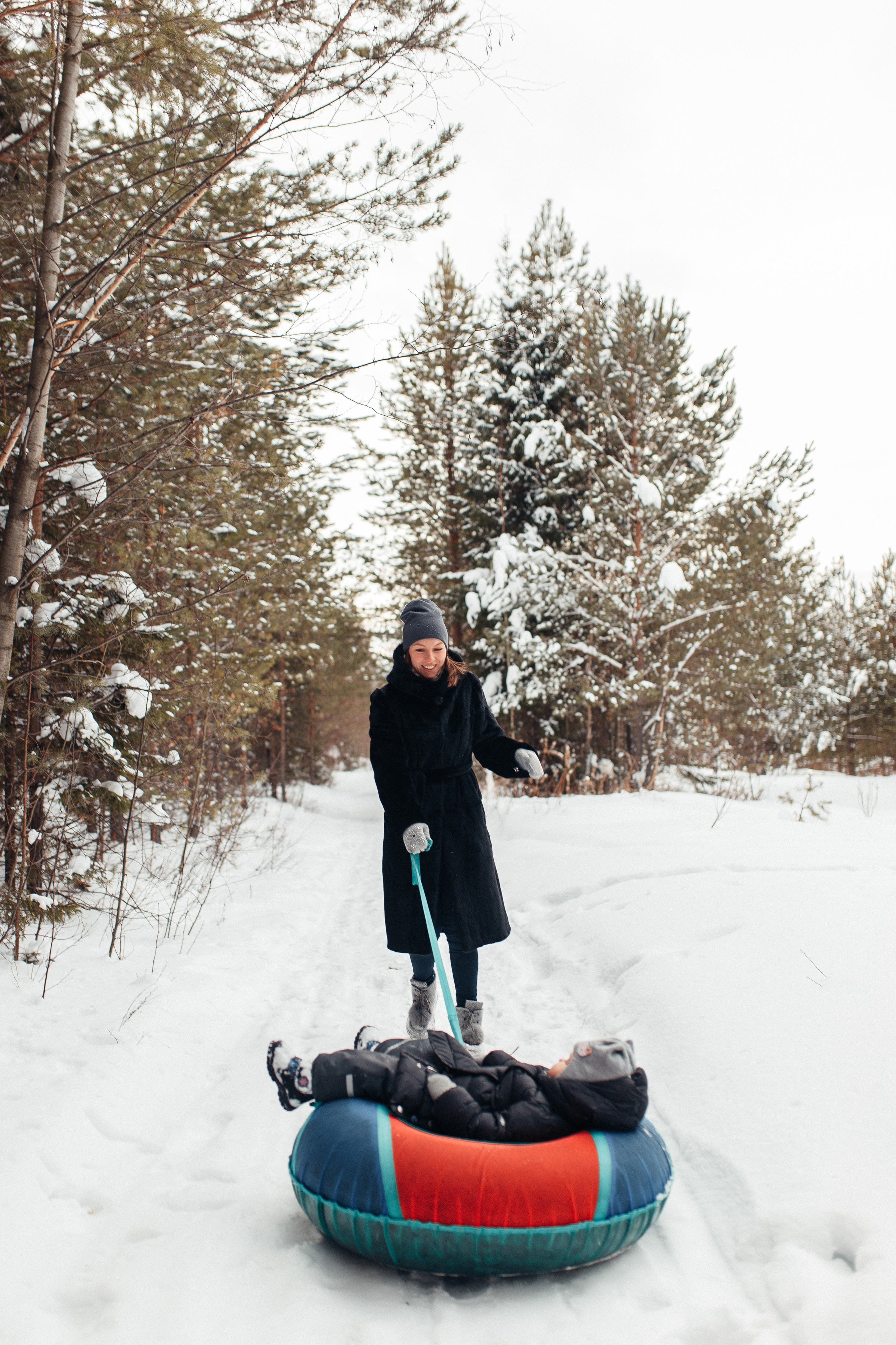 Мамина снежинка. Семейный фотограф в Москве. Дарья Долгих