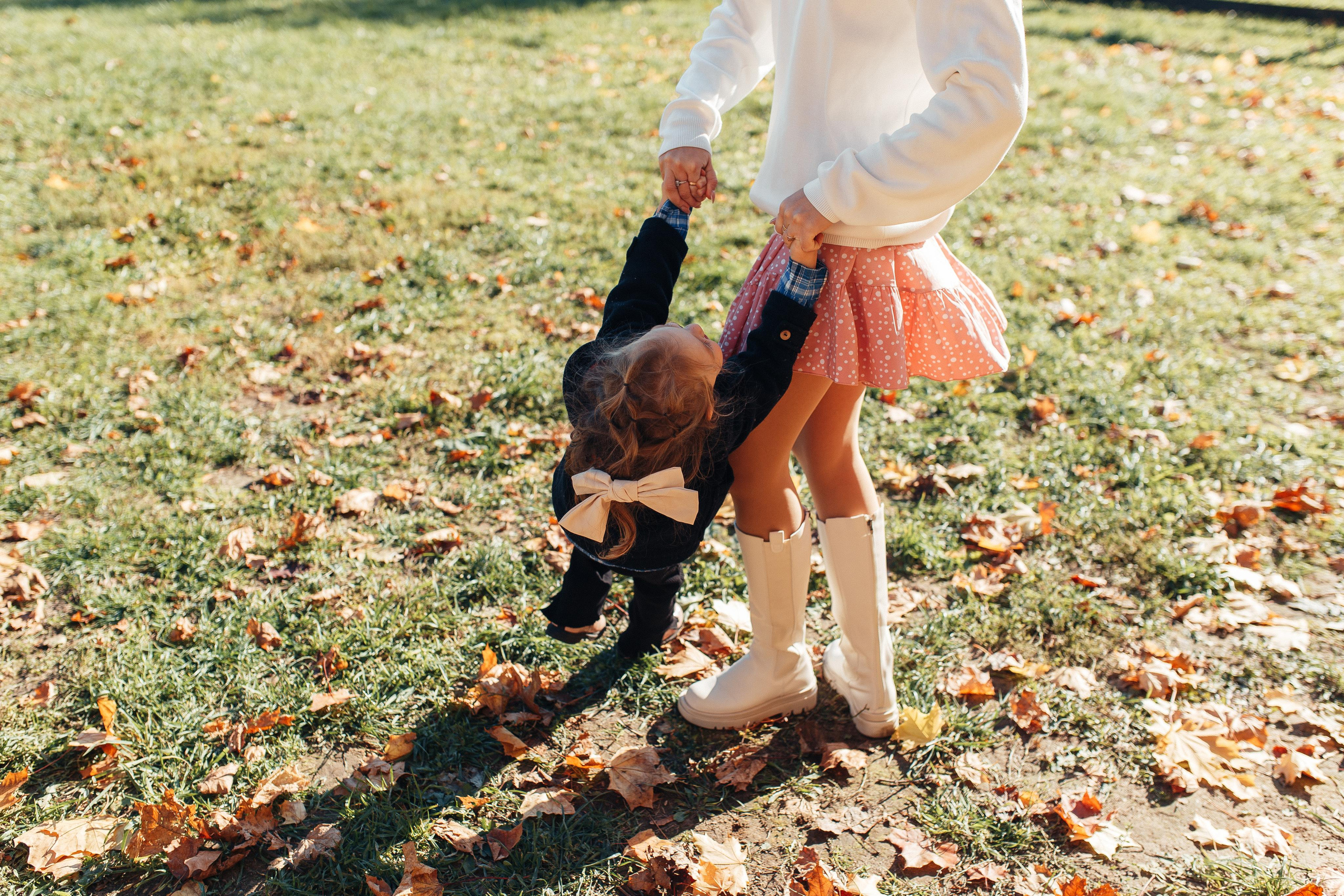 Листопад. Семейный фотограф в Москве. Дарья Долгих