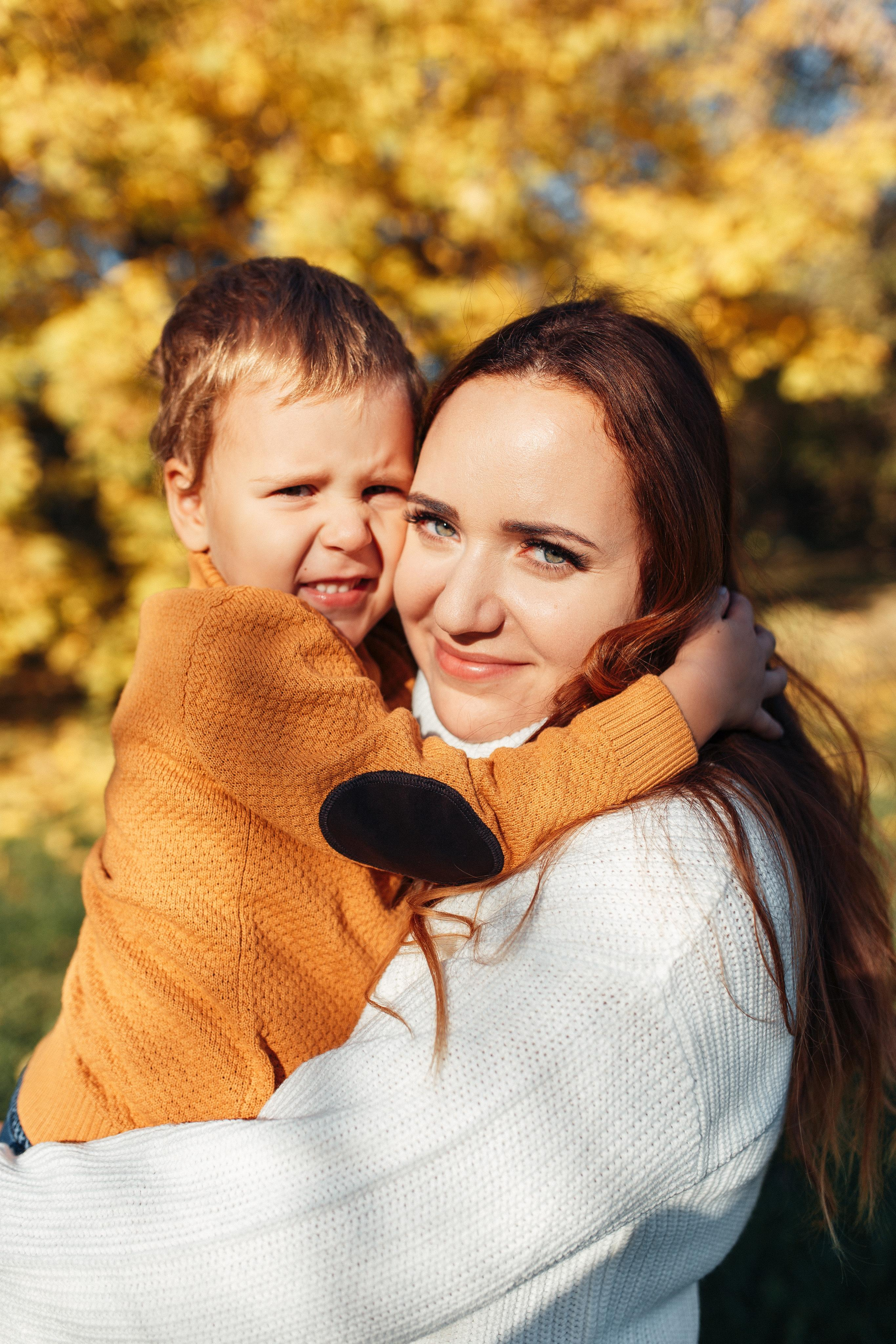 Осенняя прогулка. Семейный фотограф в Москве. Дарья Долгих