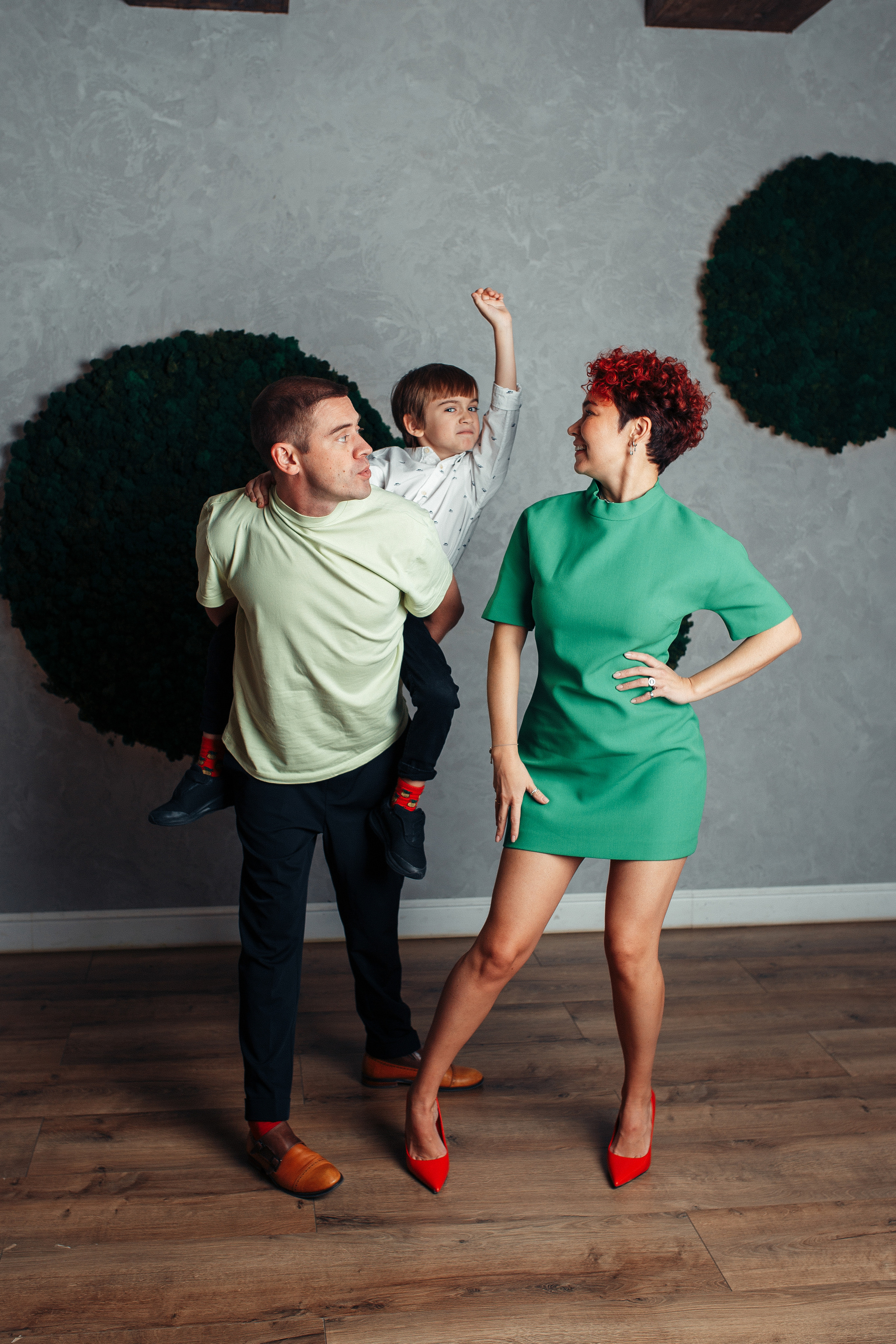 Веселая семейка. Семейный фотограф в Москве. Дарья Долгих