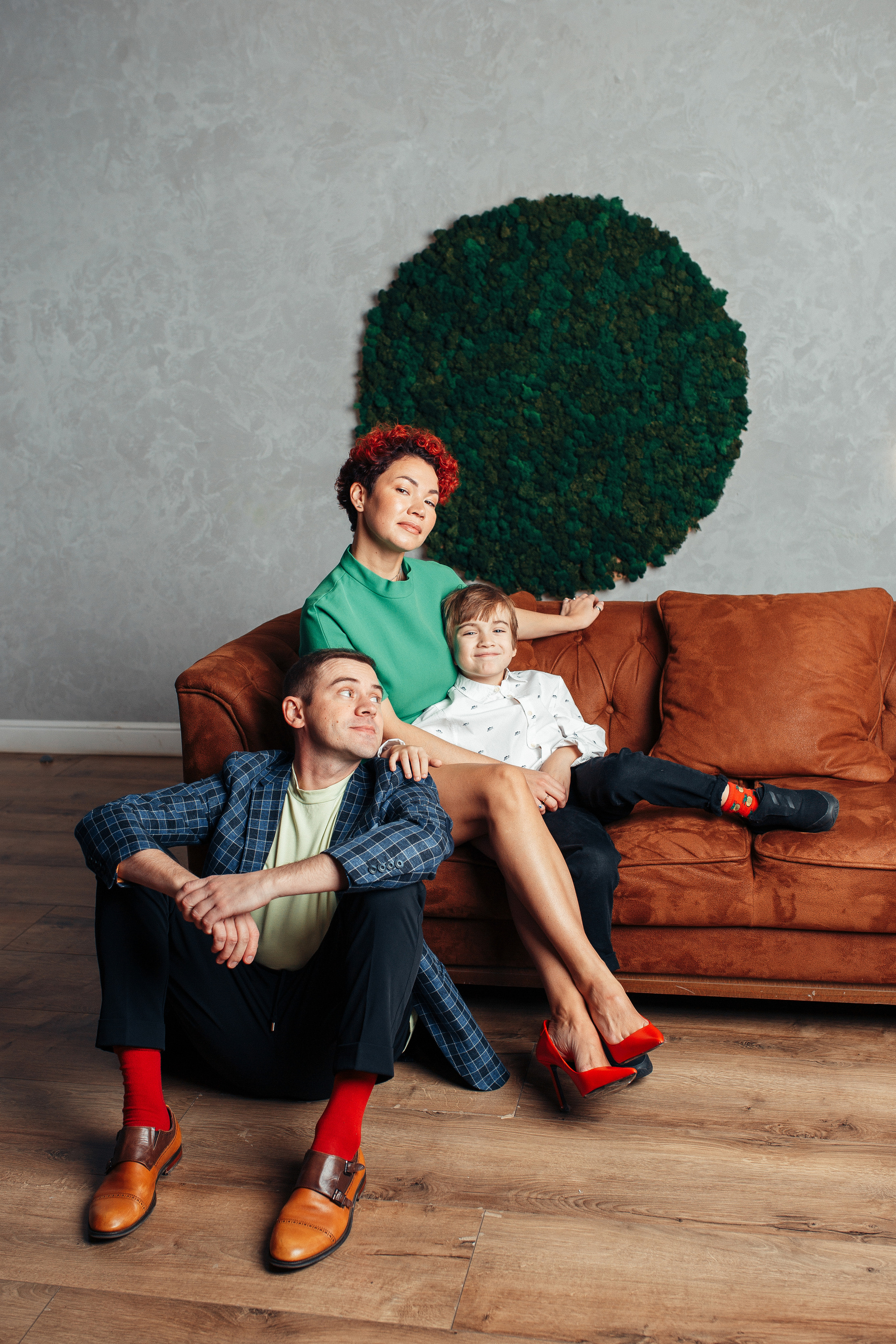 Веселая семейка. Семейный фотограф в Москве. Дарья Долгих