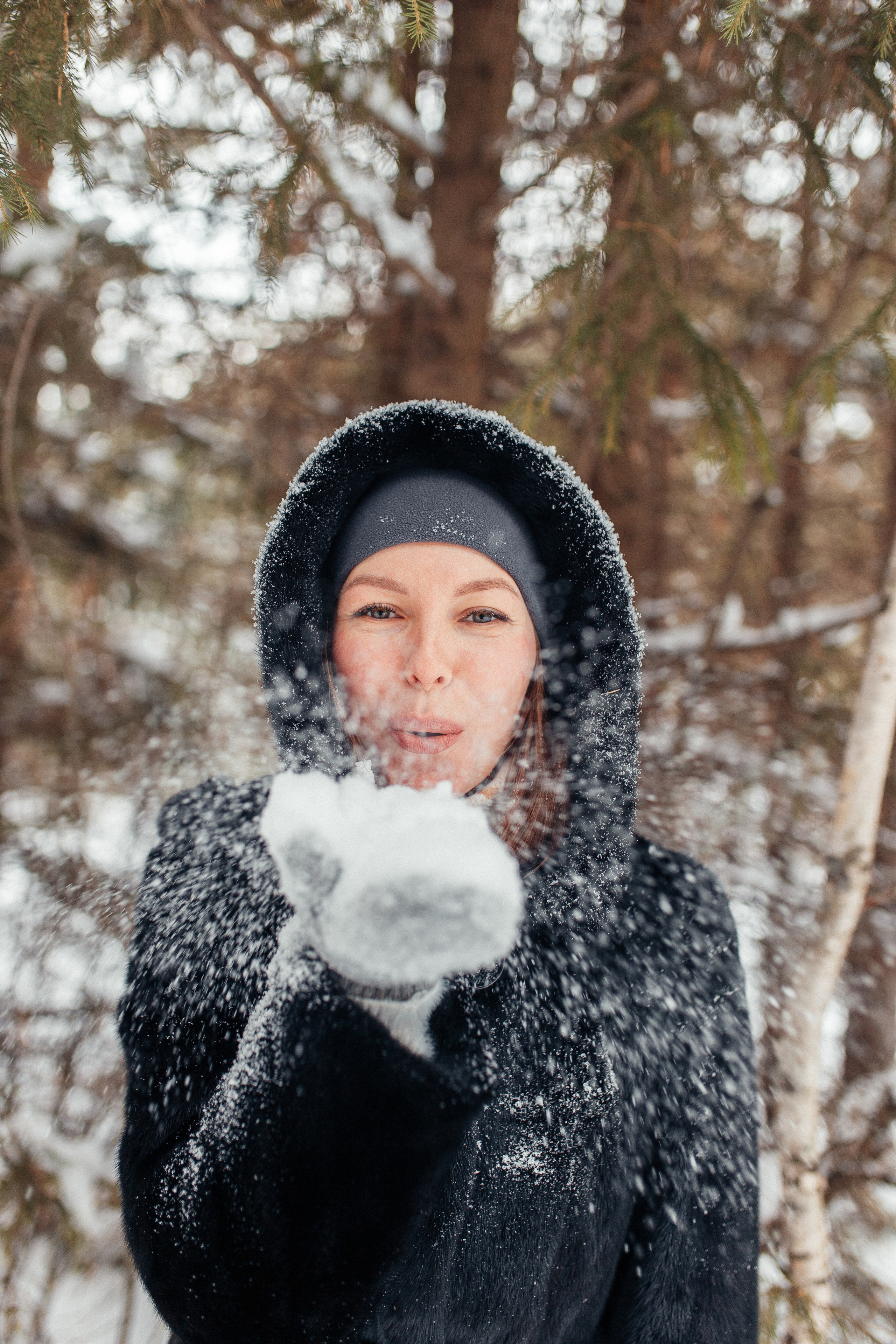 Мамина снежинка. Семейный фотограф в Москве. Дарья Долгих