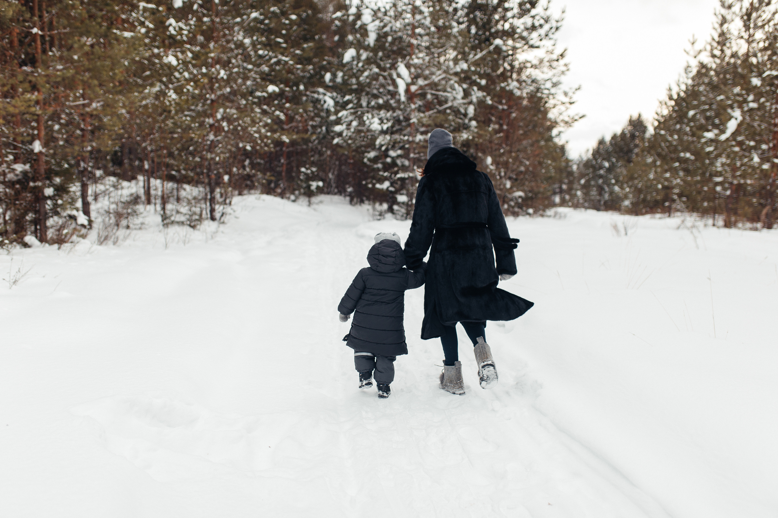 Мамина снежинка. Семейный фотограф в Москве. Дарья Долгих