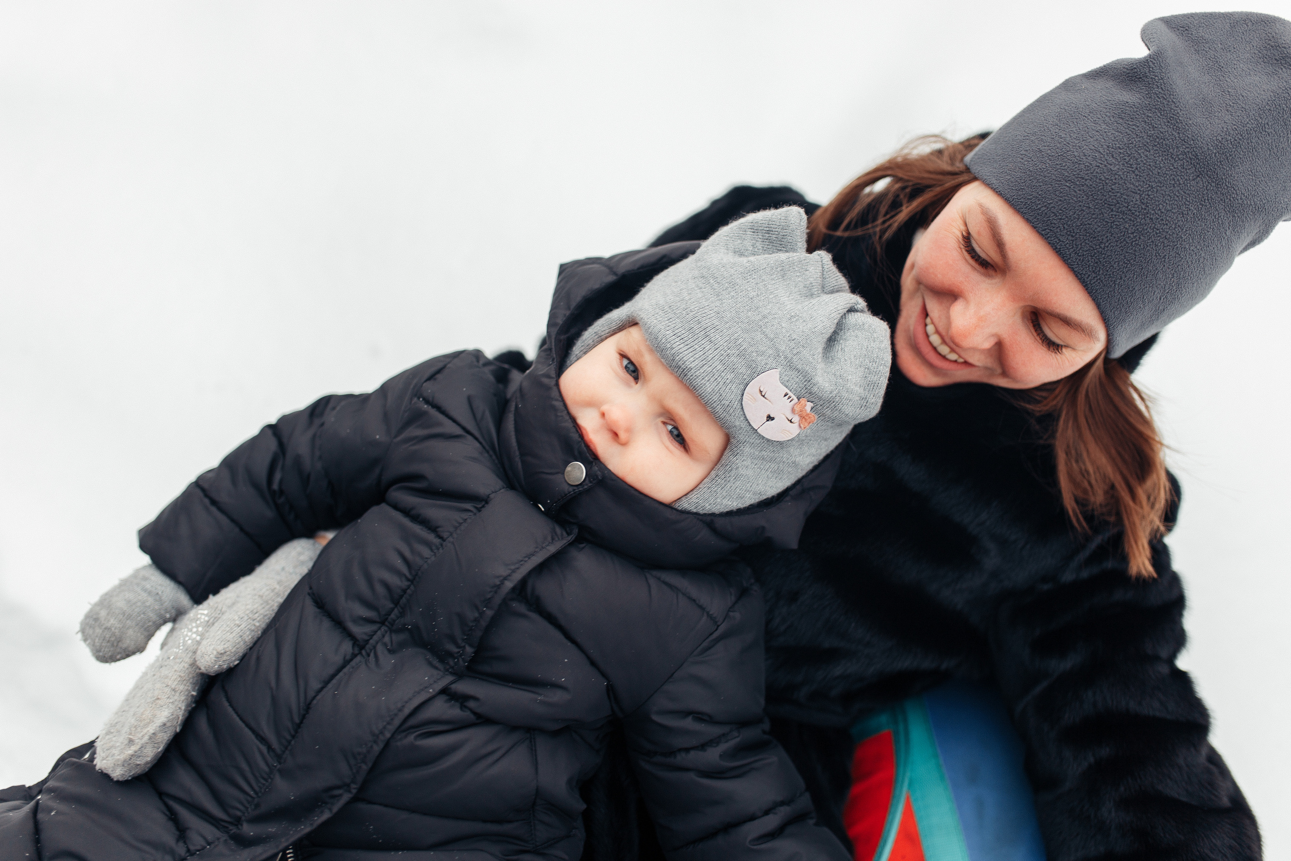 Мамина снежинка. Семейный фотограф в Москве. Дарья Долгих