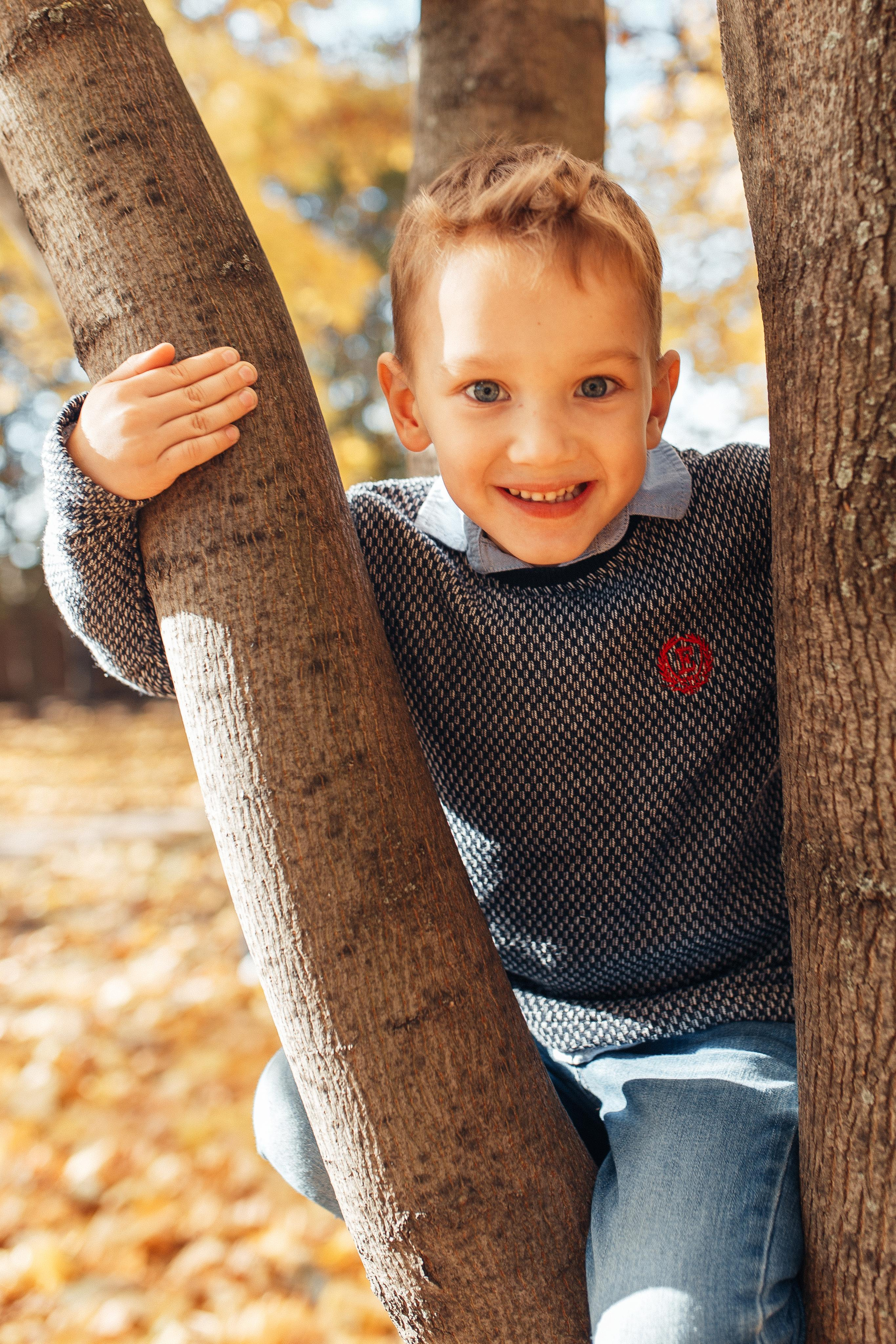 Листопад. Семейный фотограф в Москве. Дарья Долгих