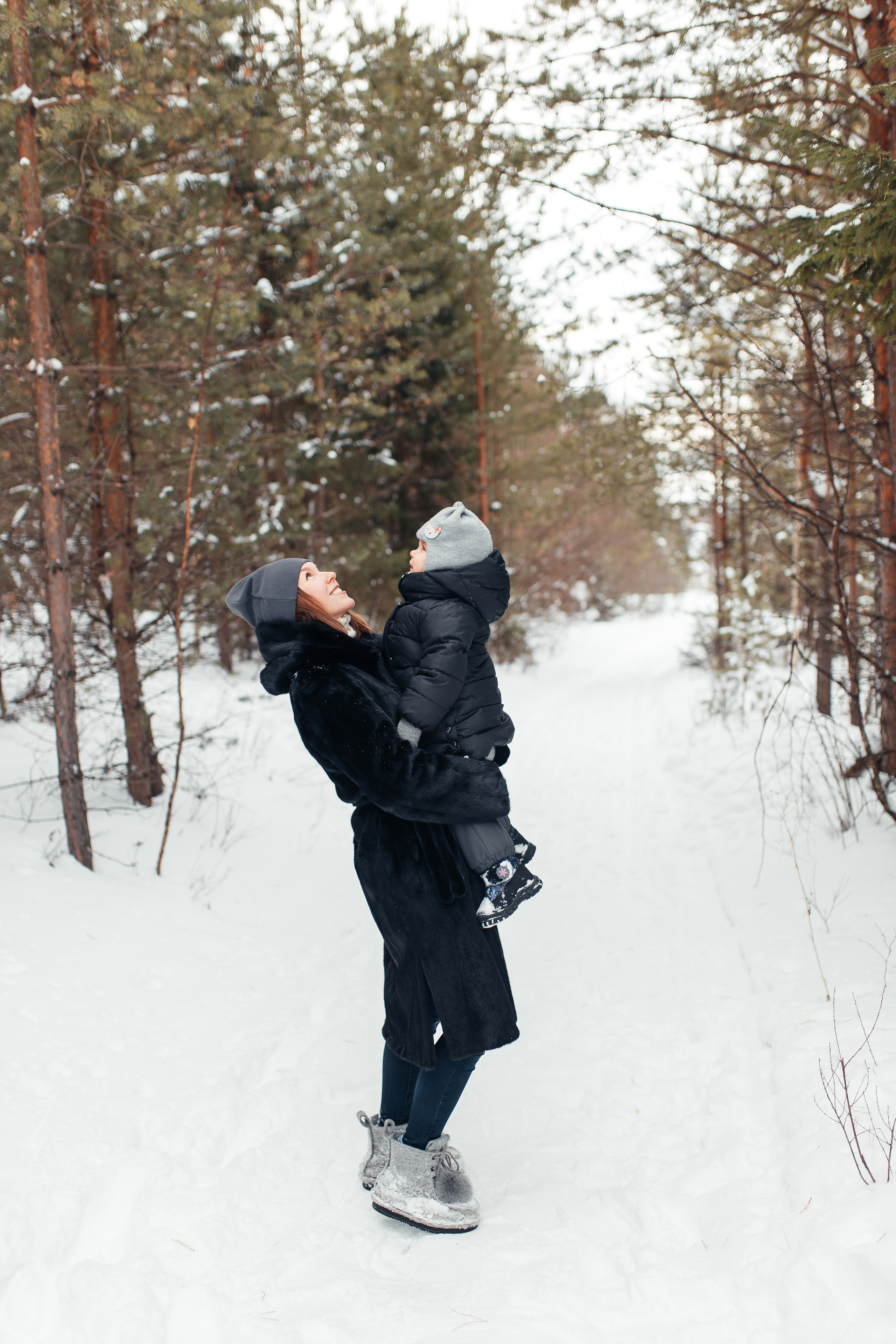 Мамина снежинка. Семейный фотограф в Москве. Дарья Долгих