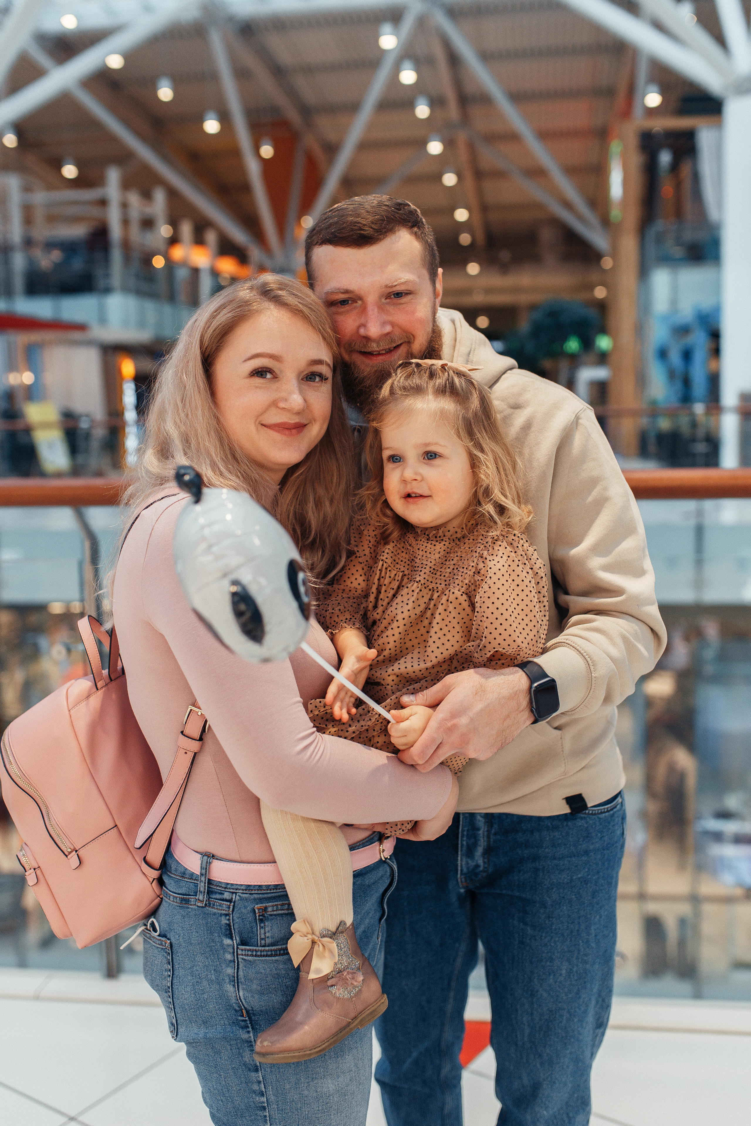 Прогулка по торговому центру. Семейный фотограф в Москве. Дарья Долгих