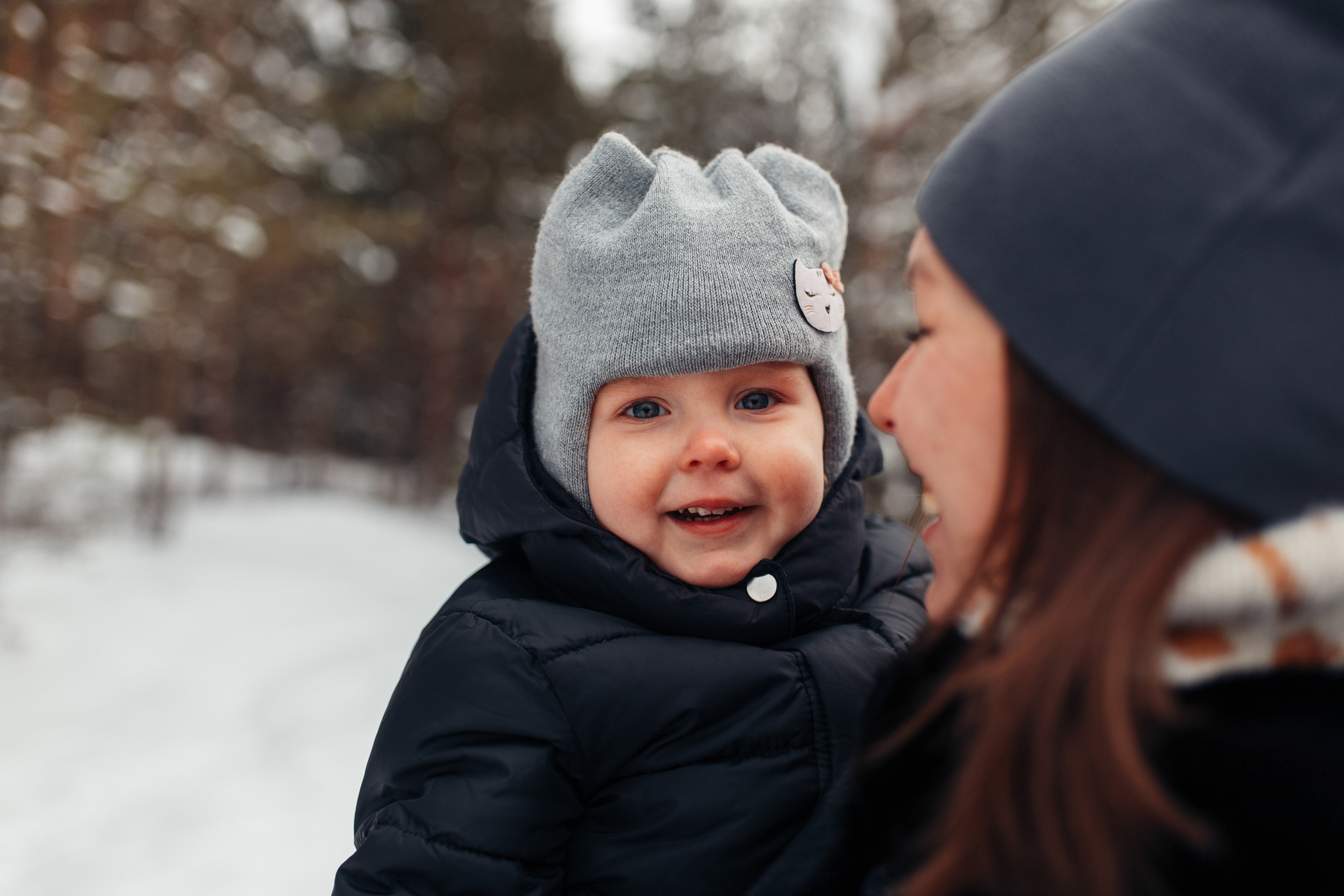 Мамина снежинка. Семейный фотограф в Москве. Дарья Долгих