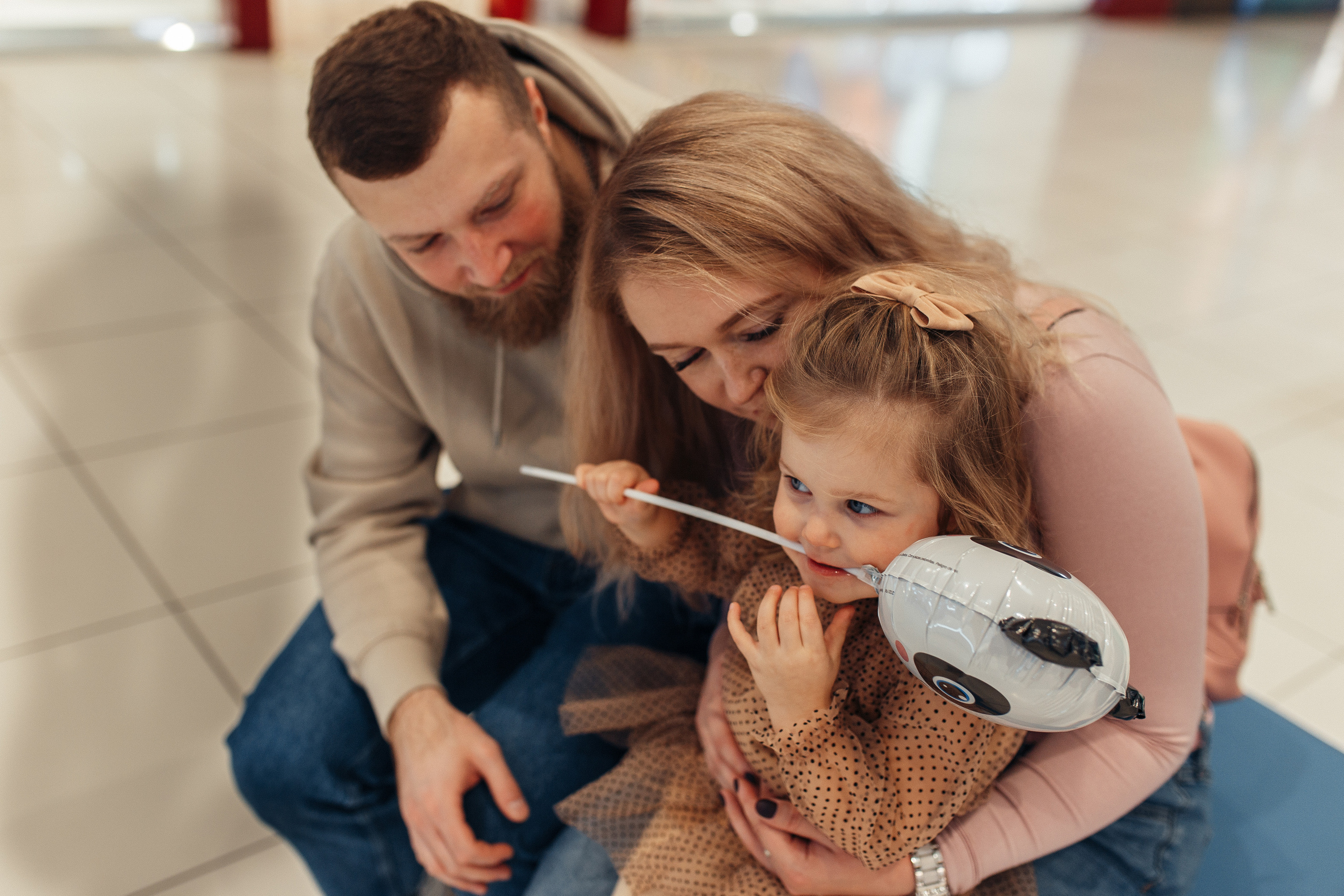 Прогулка по торговому центру. Семейный фотограф в Москве. Дарья Долгих