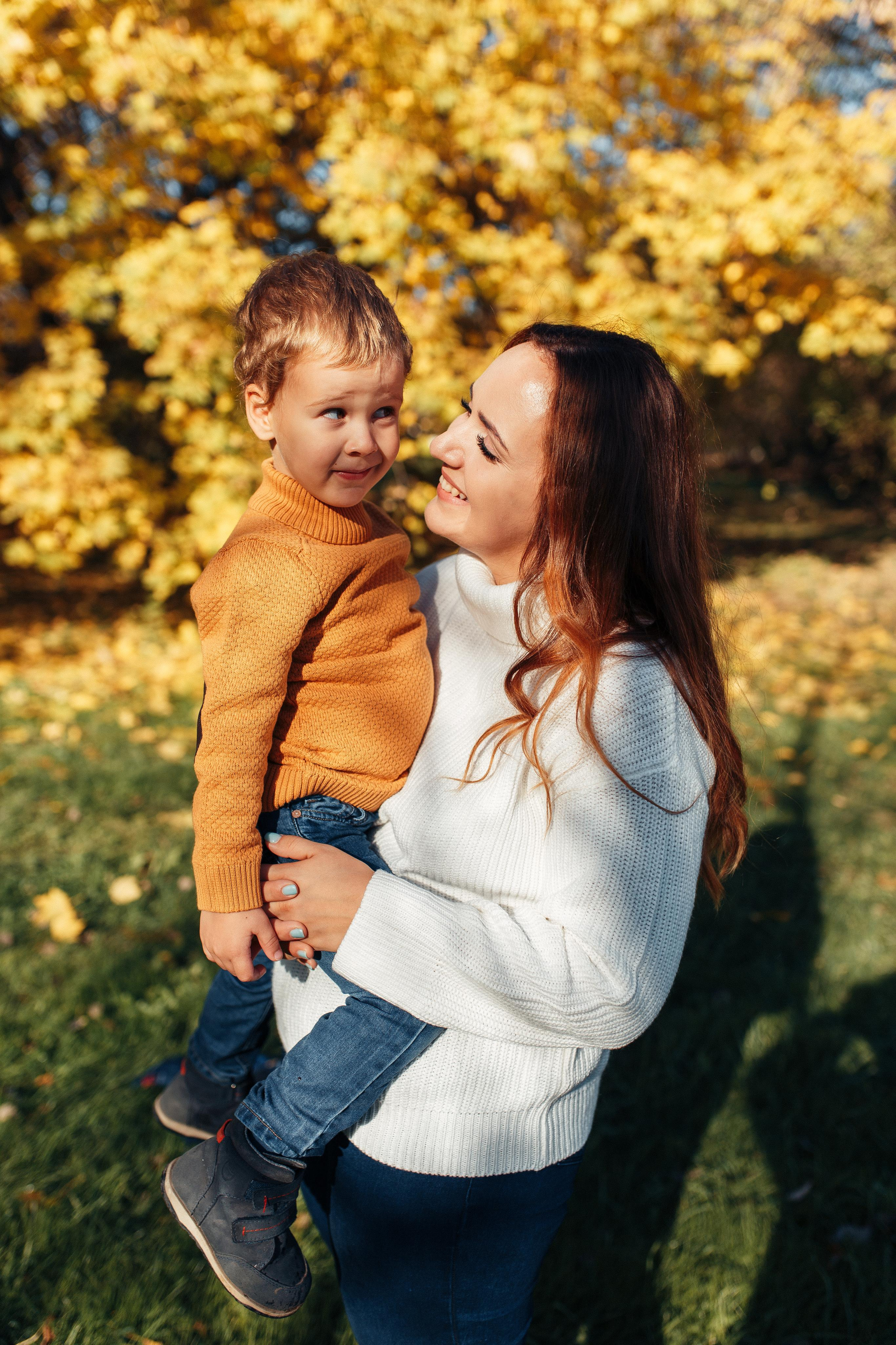 Осенняя прогулка. Семейный фотограф в Москве. Дарья Долгих