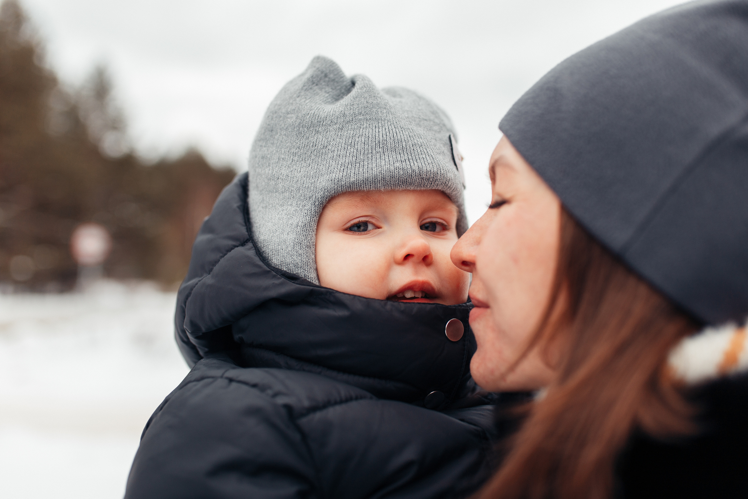 Мамина снежинка. Семейный фотограф в Москве. Дарья Долгих