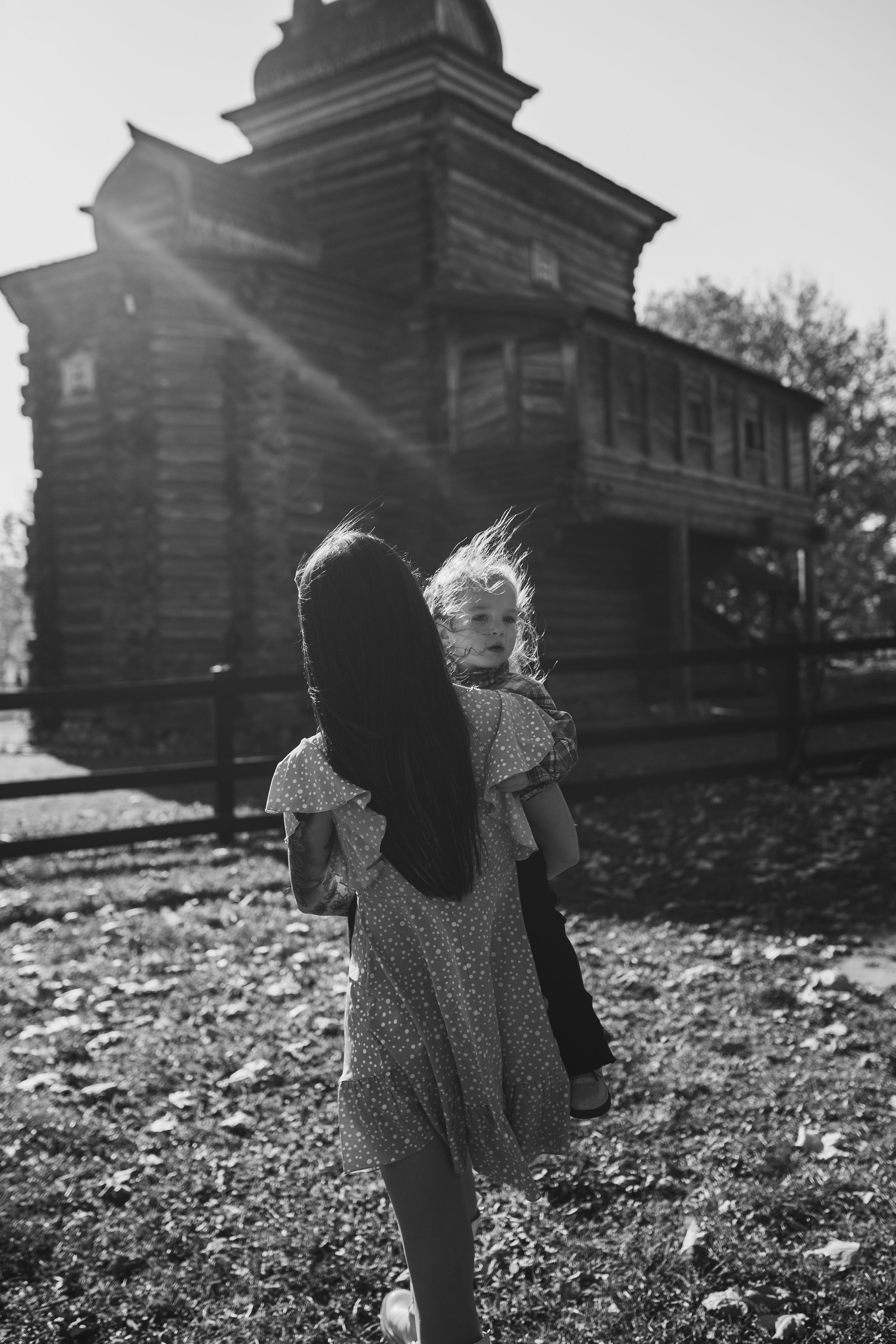 Листопад. Семейный фотограф в Москве. Дарья Долгих