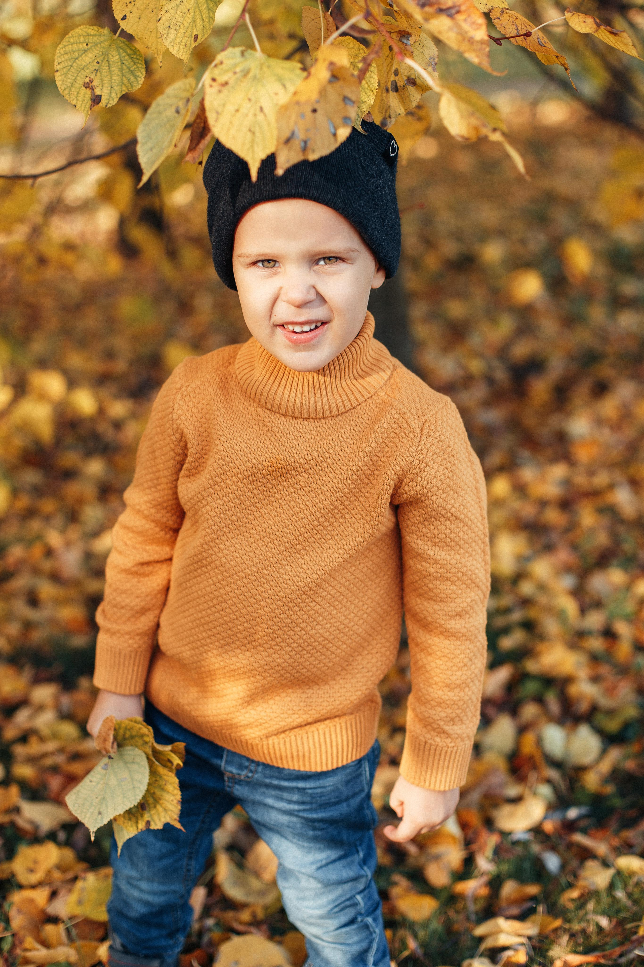Осенняя прогулка. Семейный фотограф в Москве. Дарья Долгих
