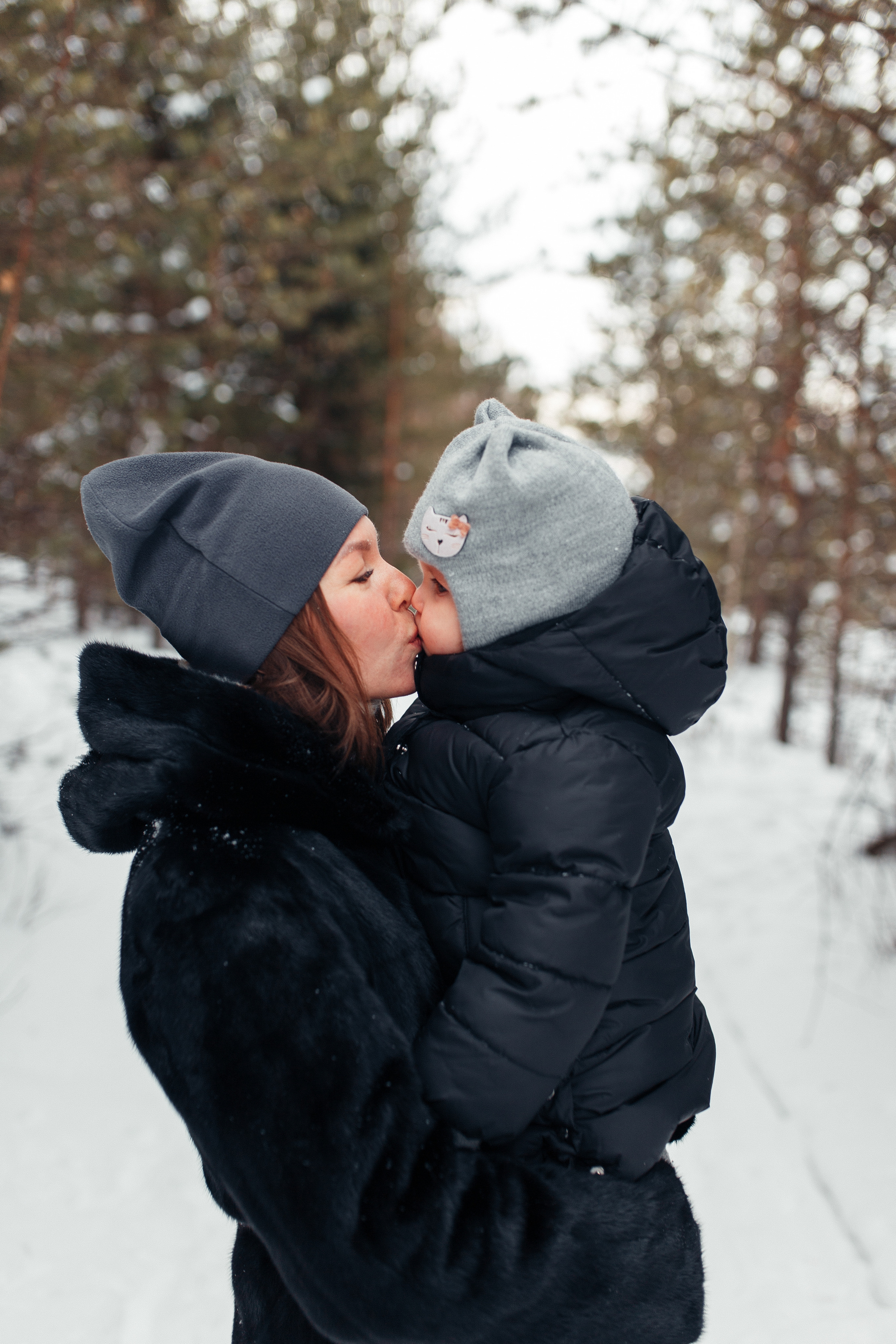 Мамина снежинка. Семейный фотограф в Москве. Дарья Долгих