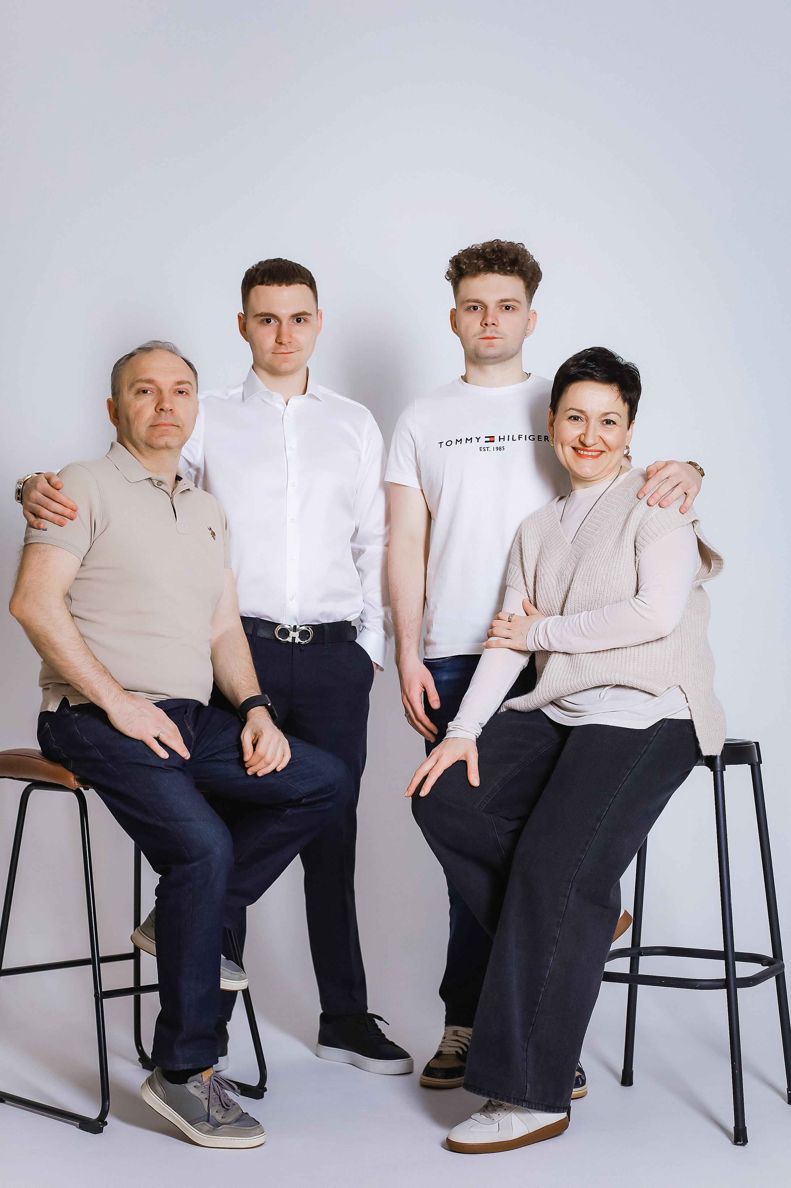 Александра с семьей. Визуал для эспертов и блогеров