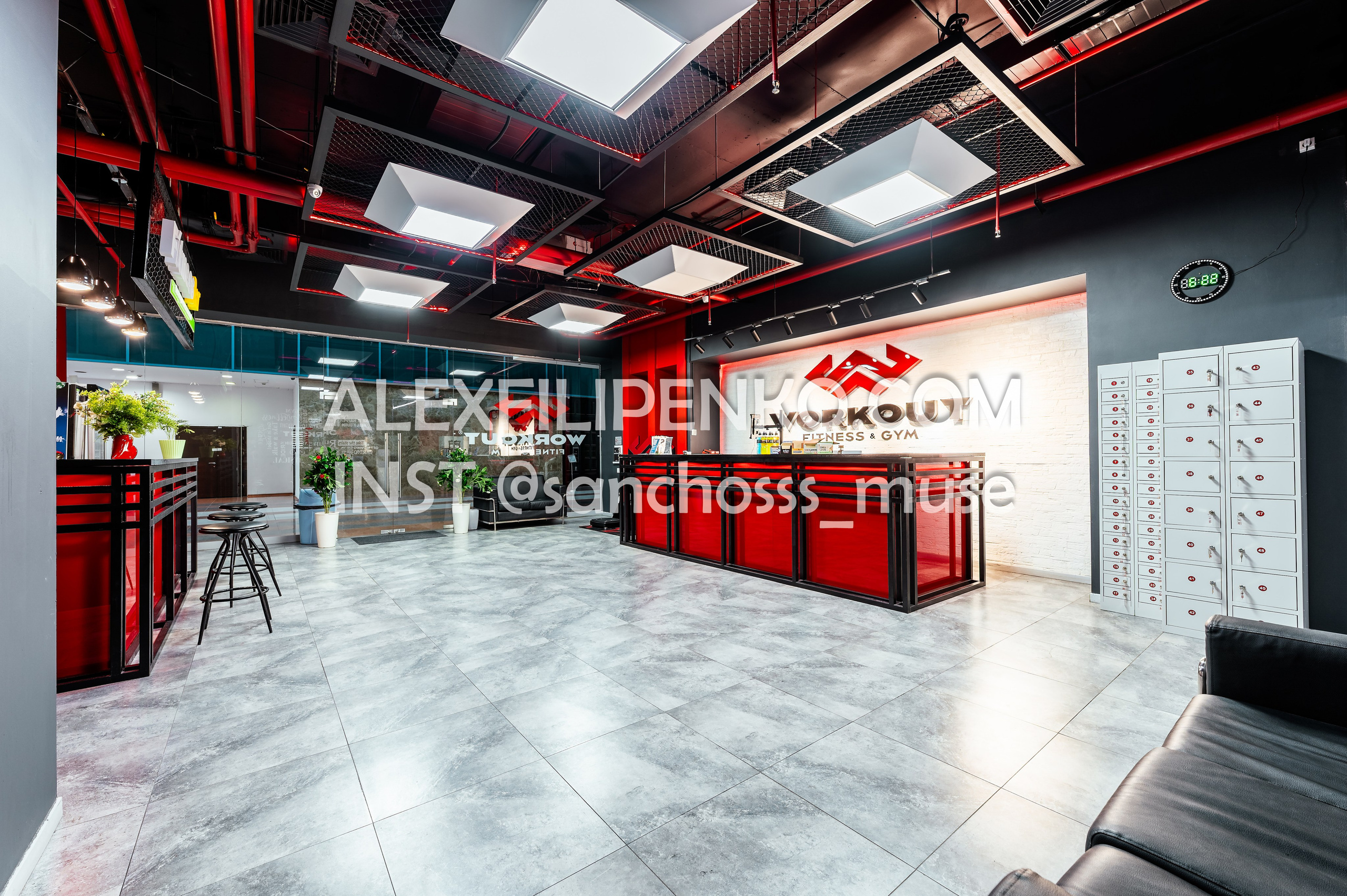 WORKOUT Достык 18. Фотограф интерьера недвижимости и архитектуры в Астане
