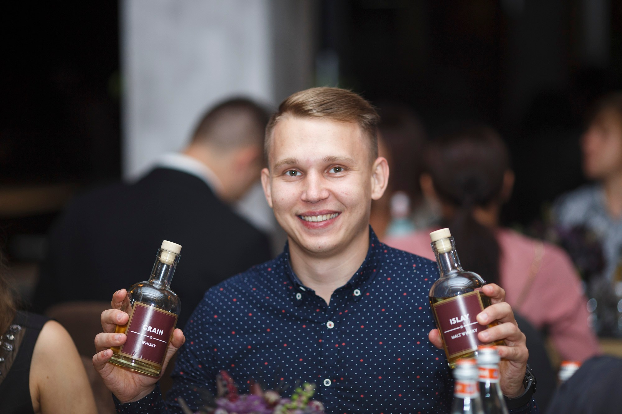 Dinner Chivas. Reportage and staged photographer Natalia Sannikova