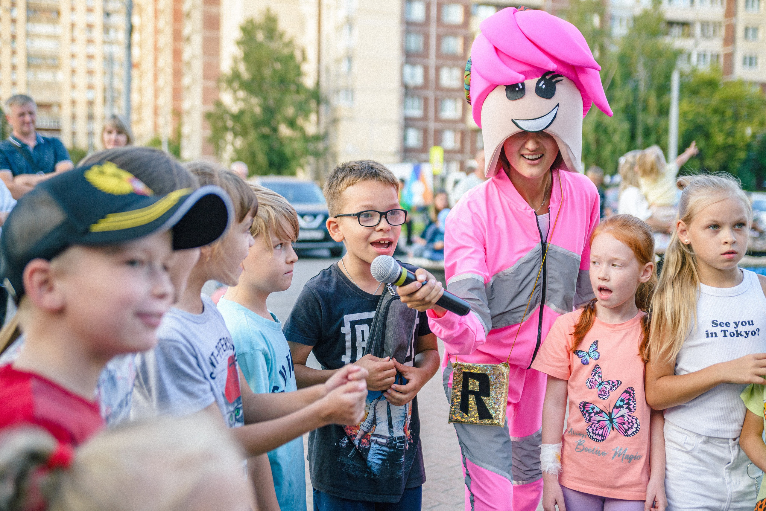 День рождения школы английского языка для детей. Портретный и репортажный фотограф в Санкт-Петербурге