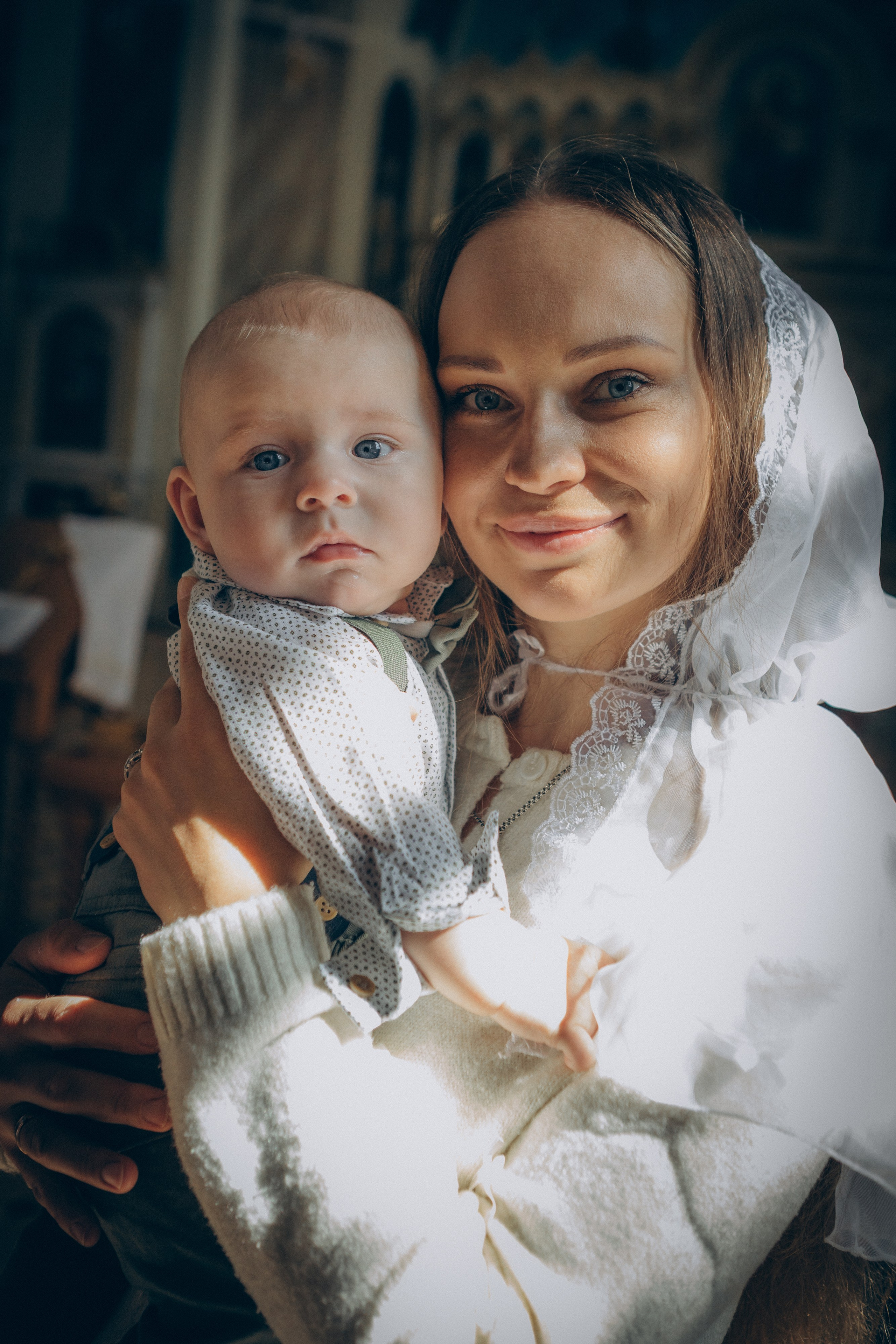 Крещение Тимофея. Семейный фотограф и фотограф на роды в Ростове-на-Дону Мухина Виктория