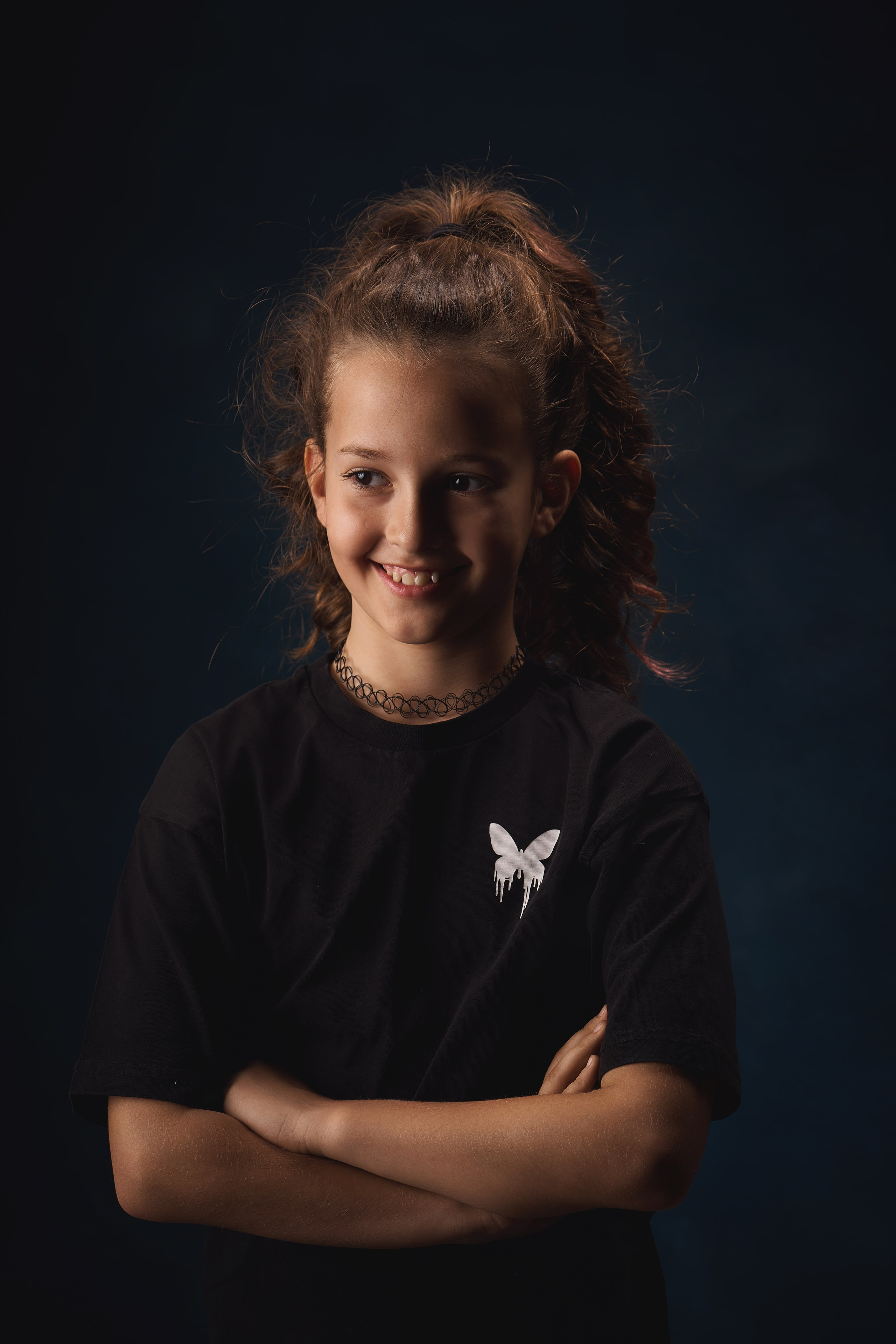 Портретная семейная фотосессия в студии. Семейный фотограф Евгений Опарин