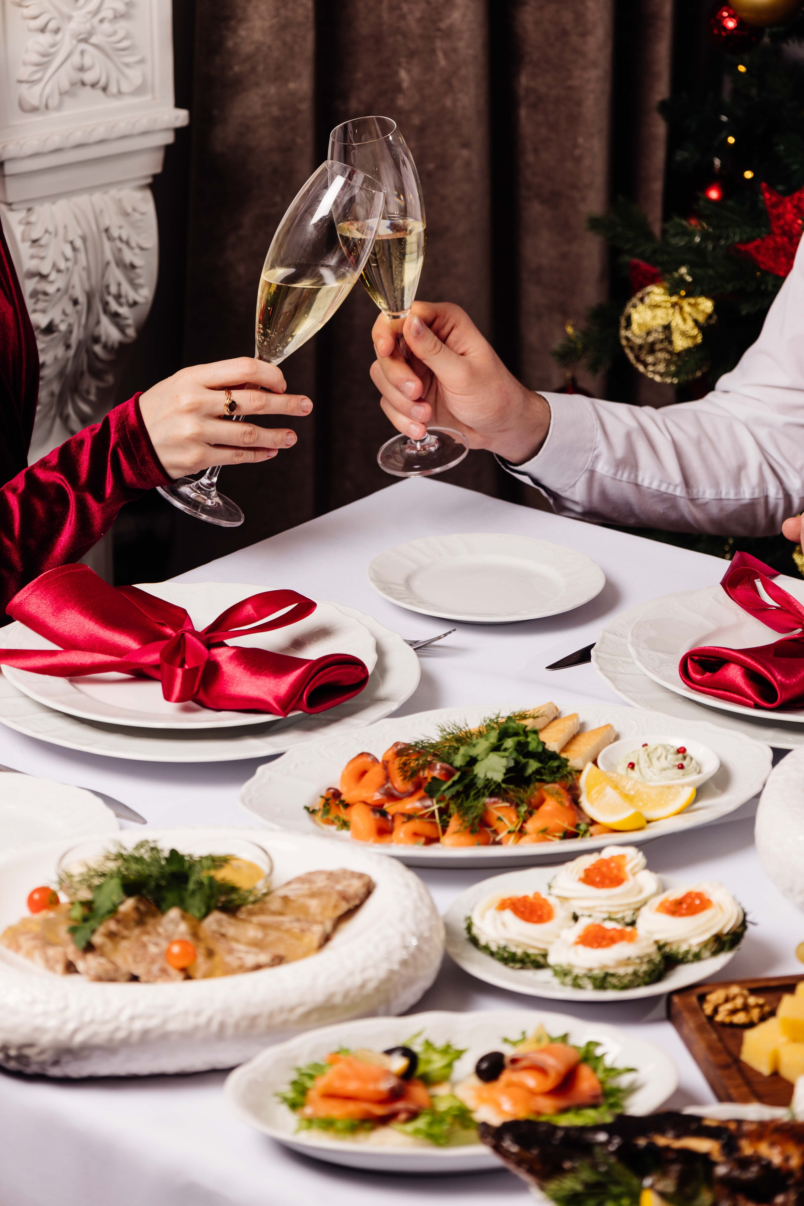 Новогодний ужин от ЦВО. Фотограф в Тюмени Башмакова Анна