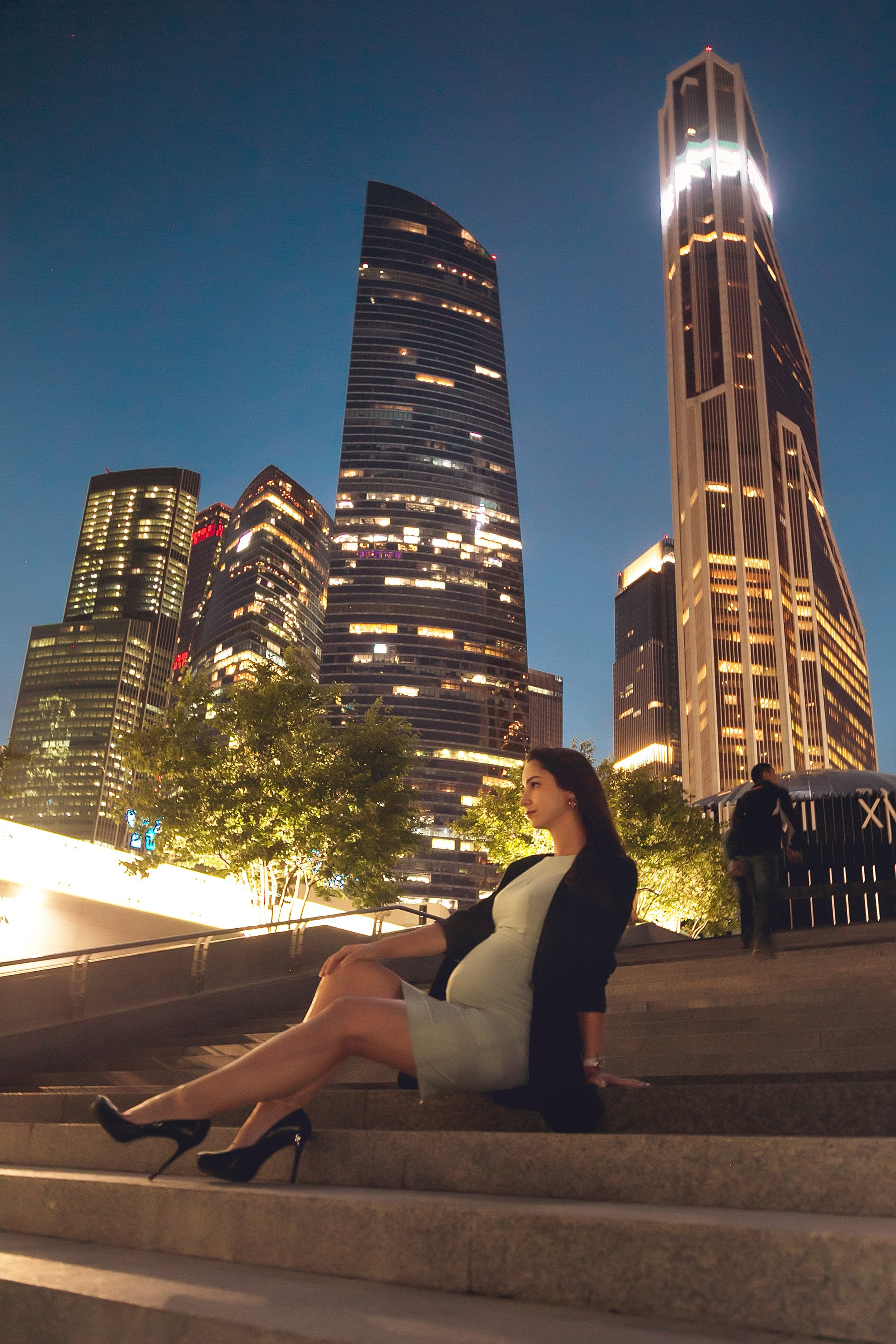 фотограф Анна Добрачёва, Anna Dobracheva, AIDphoto, беременность, москва сити, фотосессия в городе