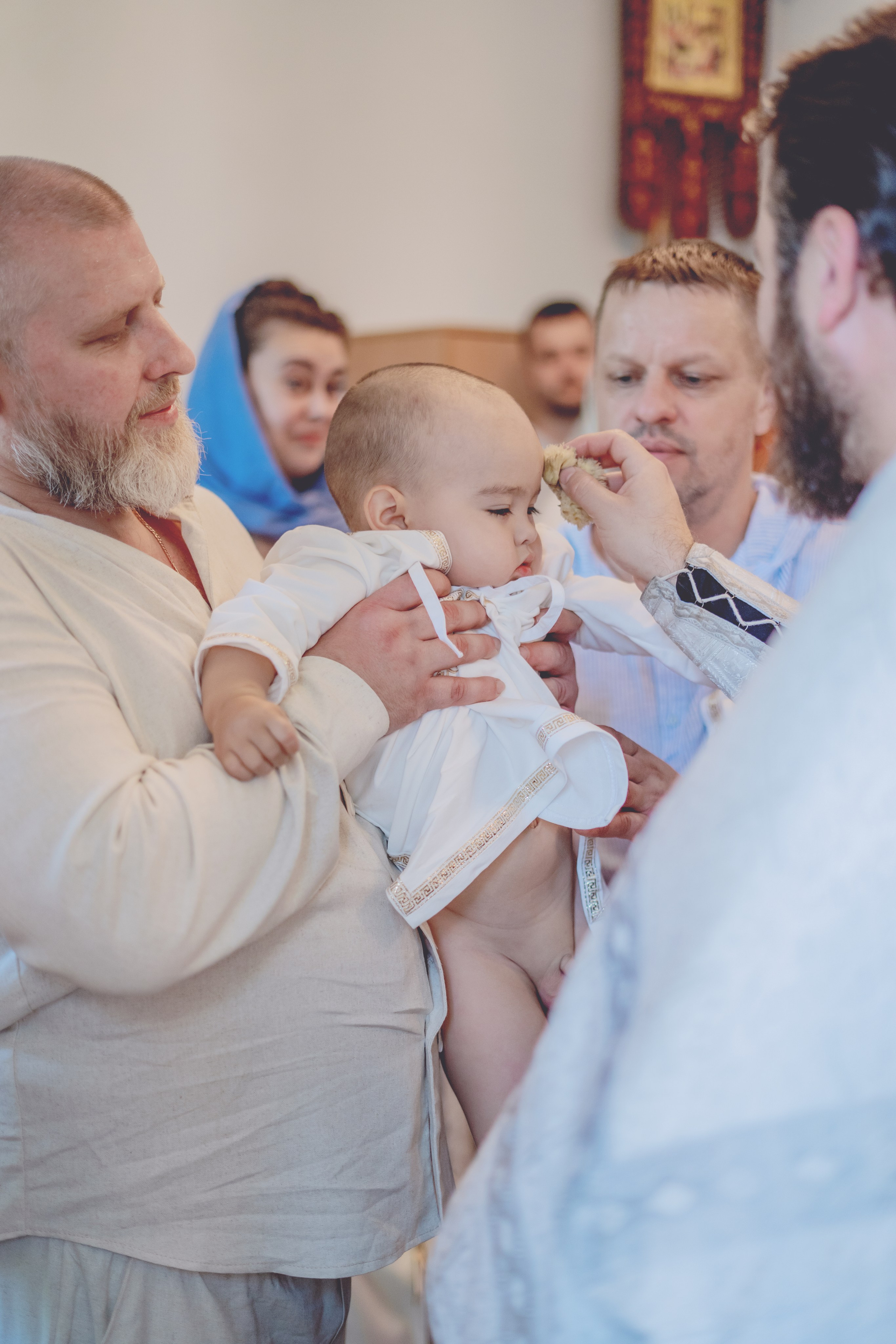 Крещение Богдана. Семейный и детский фотограф Зеленоград Кудашова Наиля