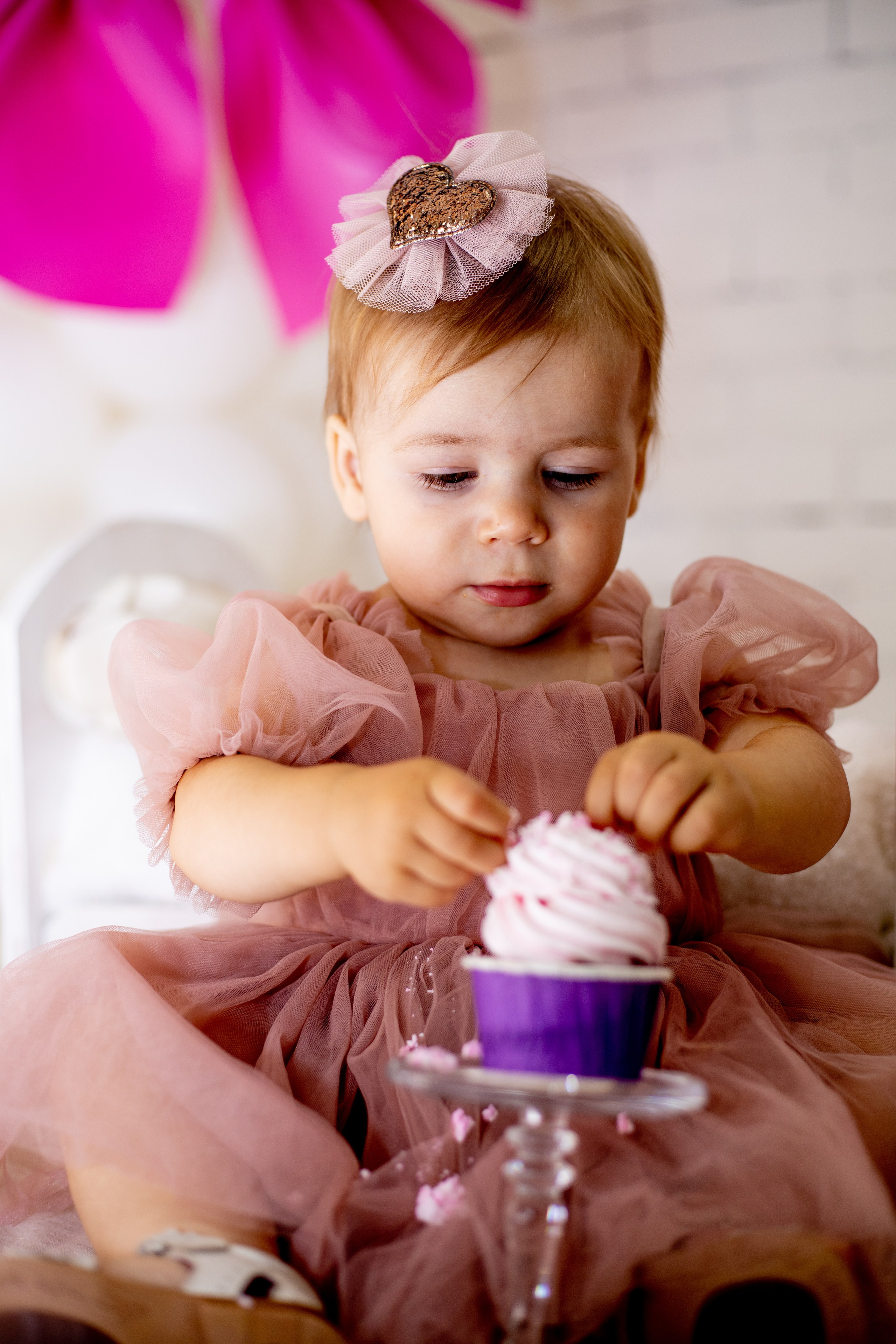 1 годик Анюте. Фотограф новорожденных в Екатеринбурге