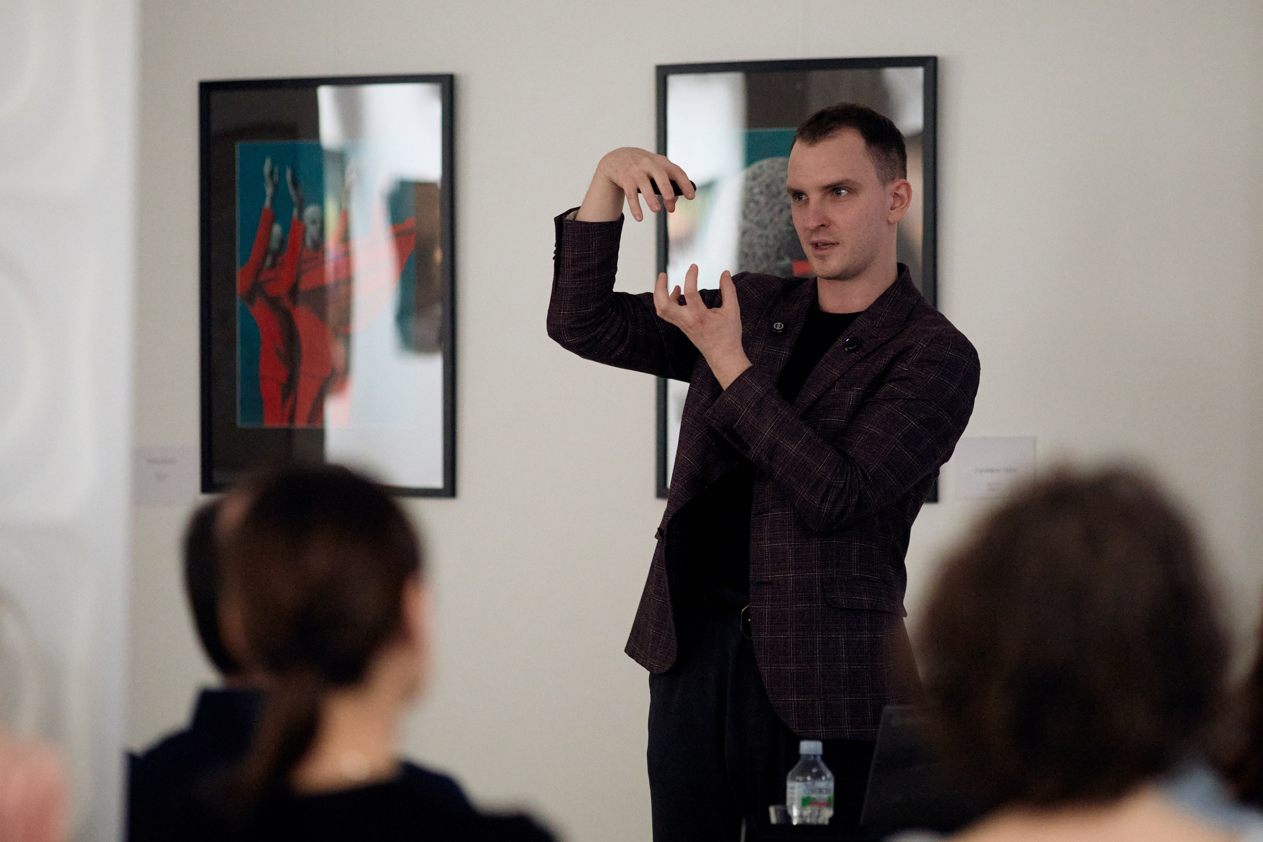 Лекция Владимира Абинякина. Фотограф Юлия Маринина