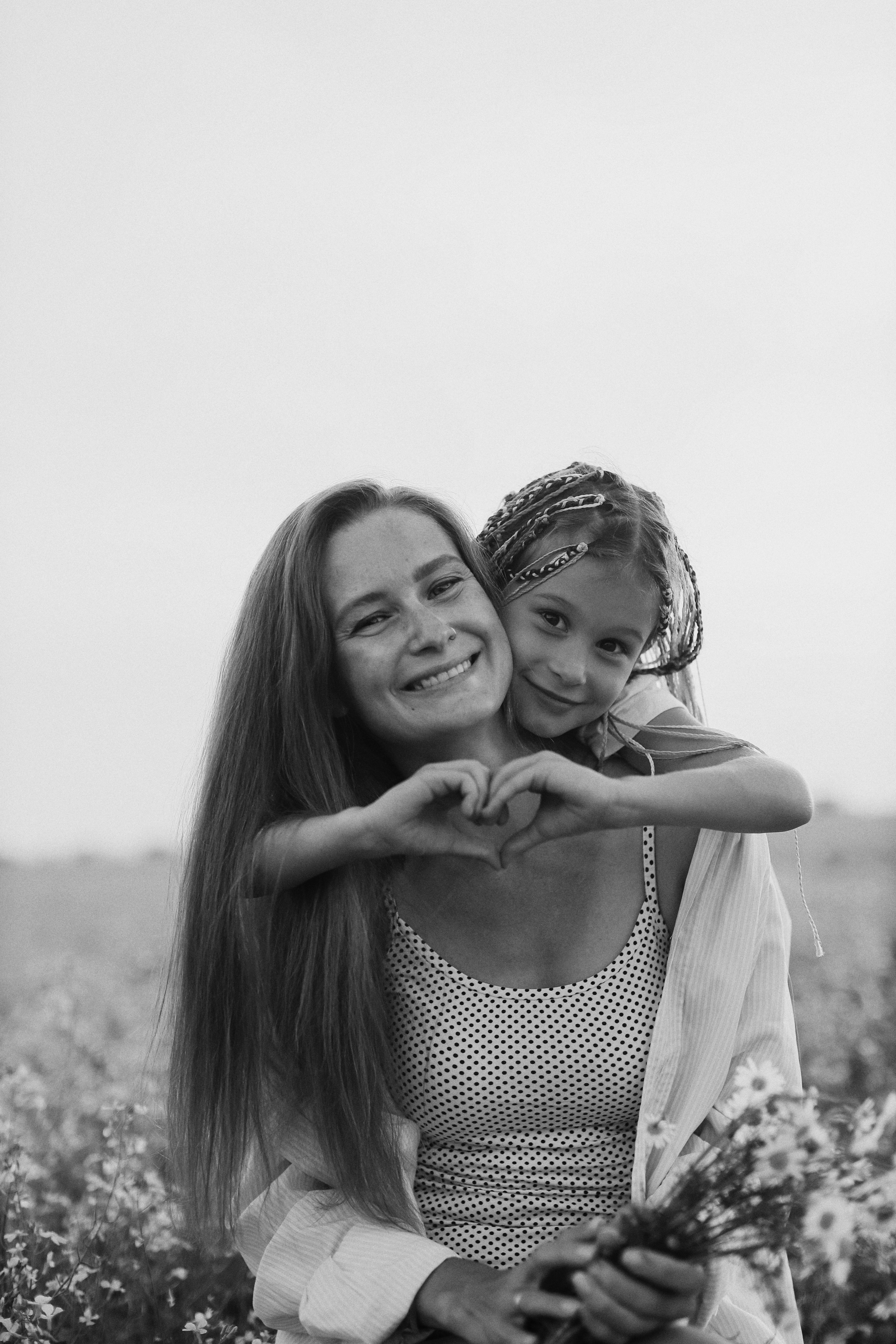 В поле на закате. Фотограф Анастасия Пинчук