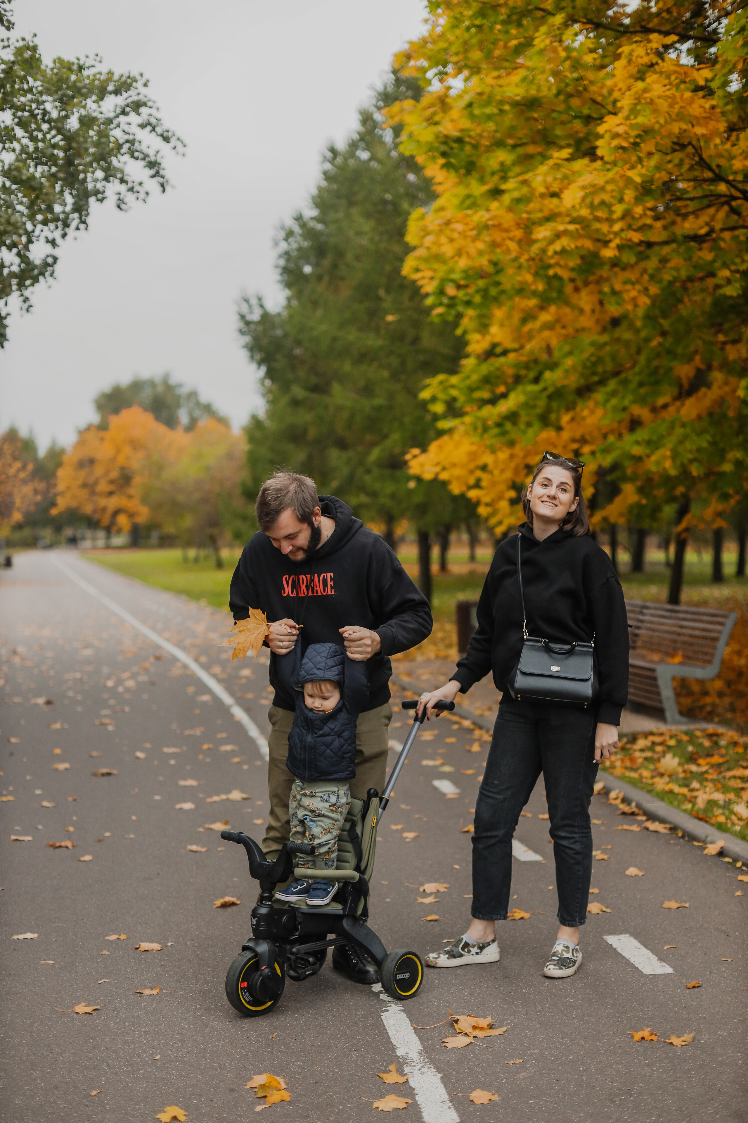 Федор и осень. Фотограф Анастасия Пинчук