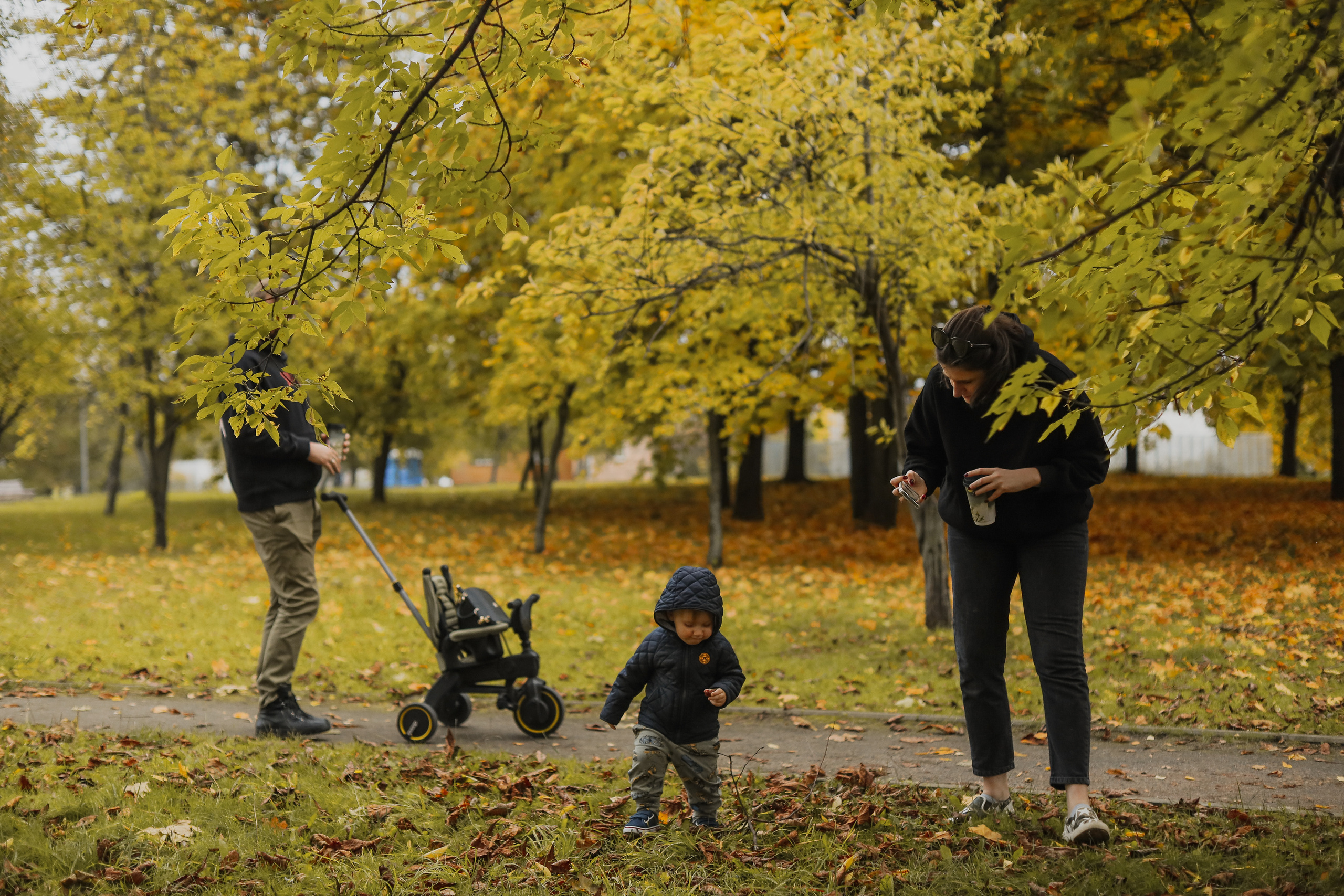 Федор и осень. Фотограф Анастасия Пинчук