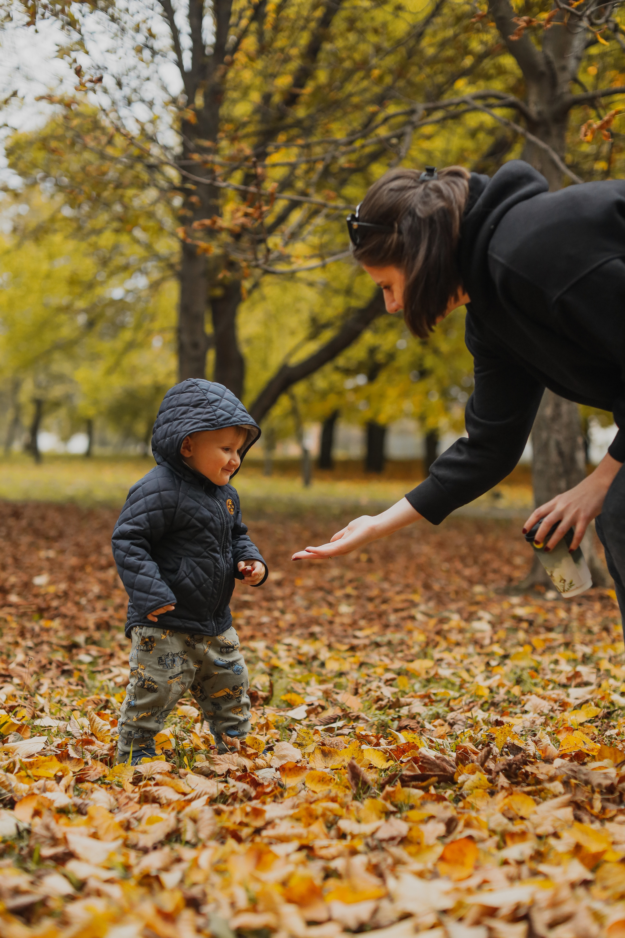 Федор и осень. Фотограф Анастасия Пинчук