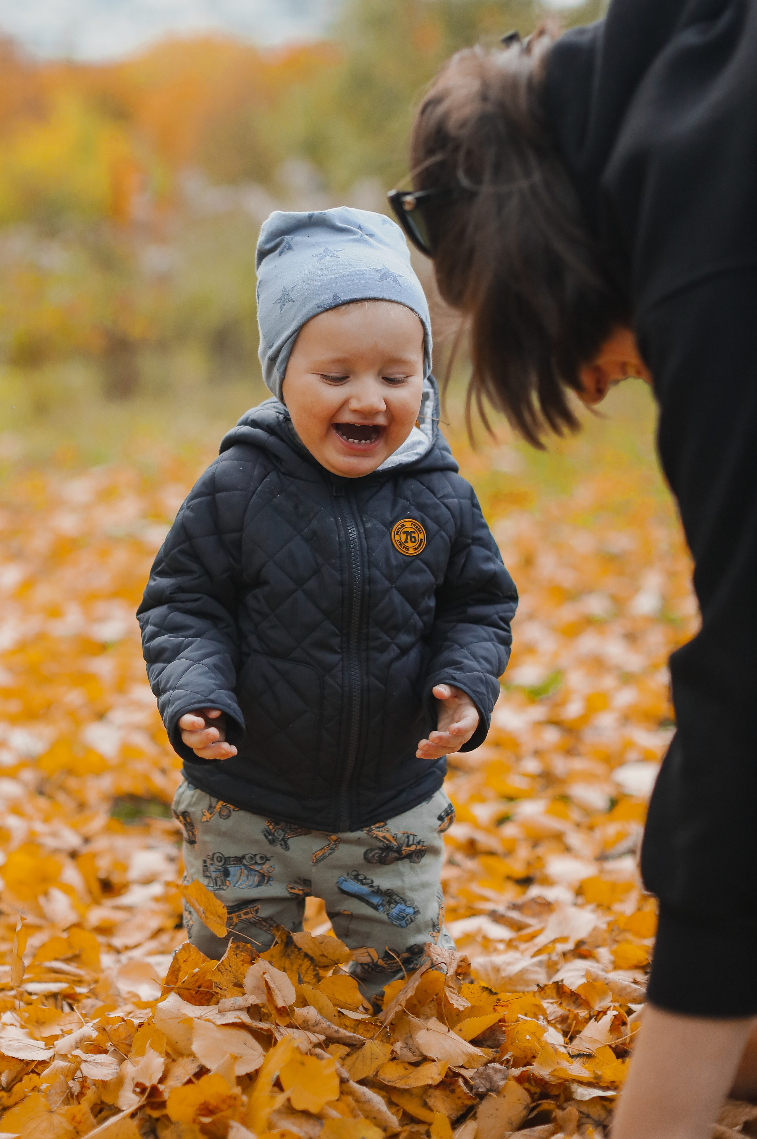Федор и осень. Фотограф Анастасия Пинчук