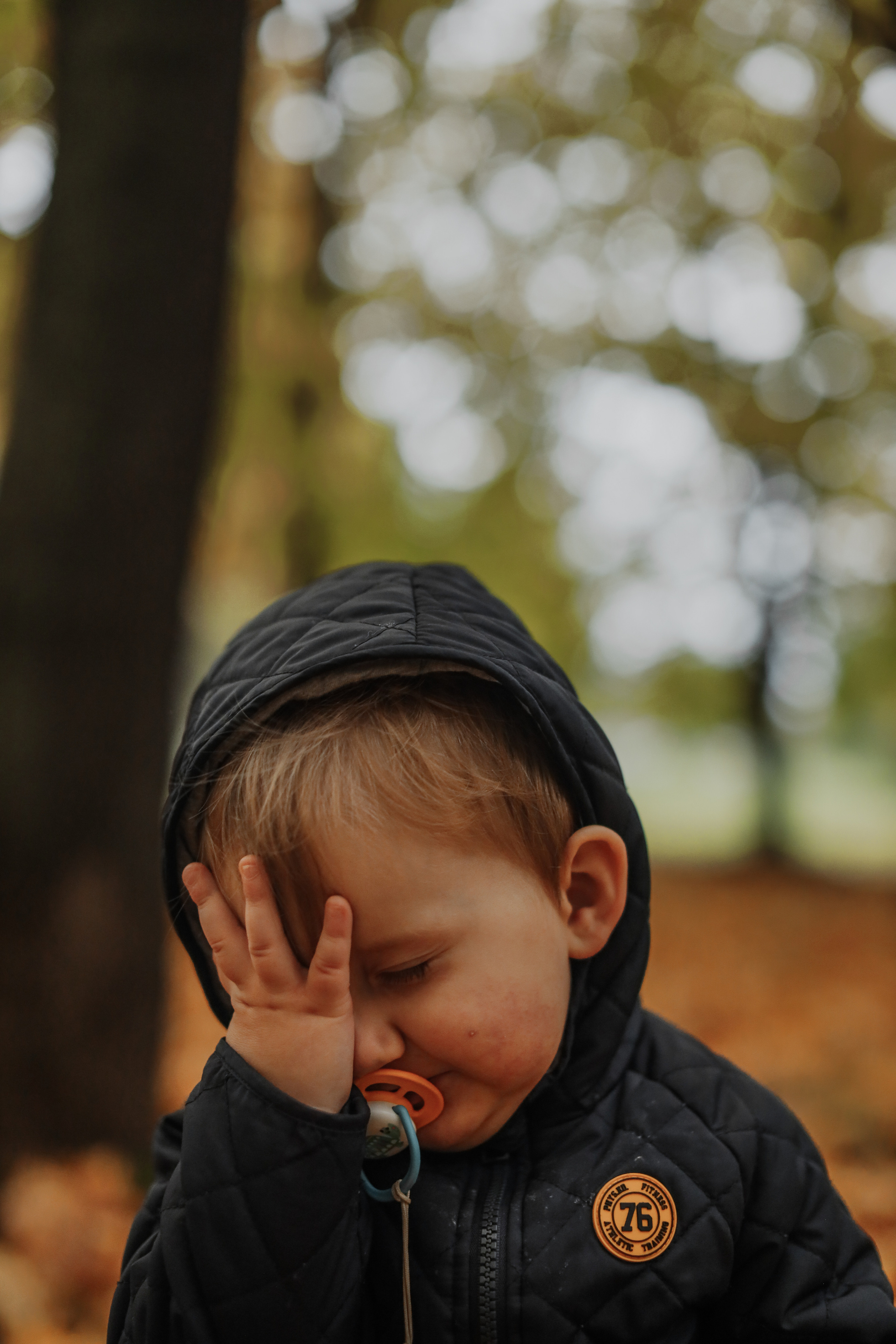 Федор и осень. Фотограф Анастасия Пинчук