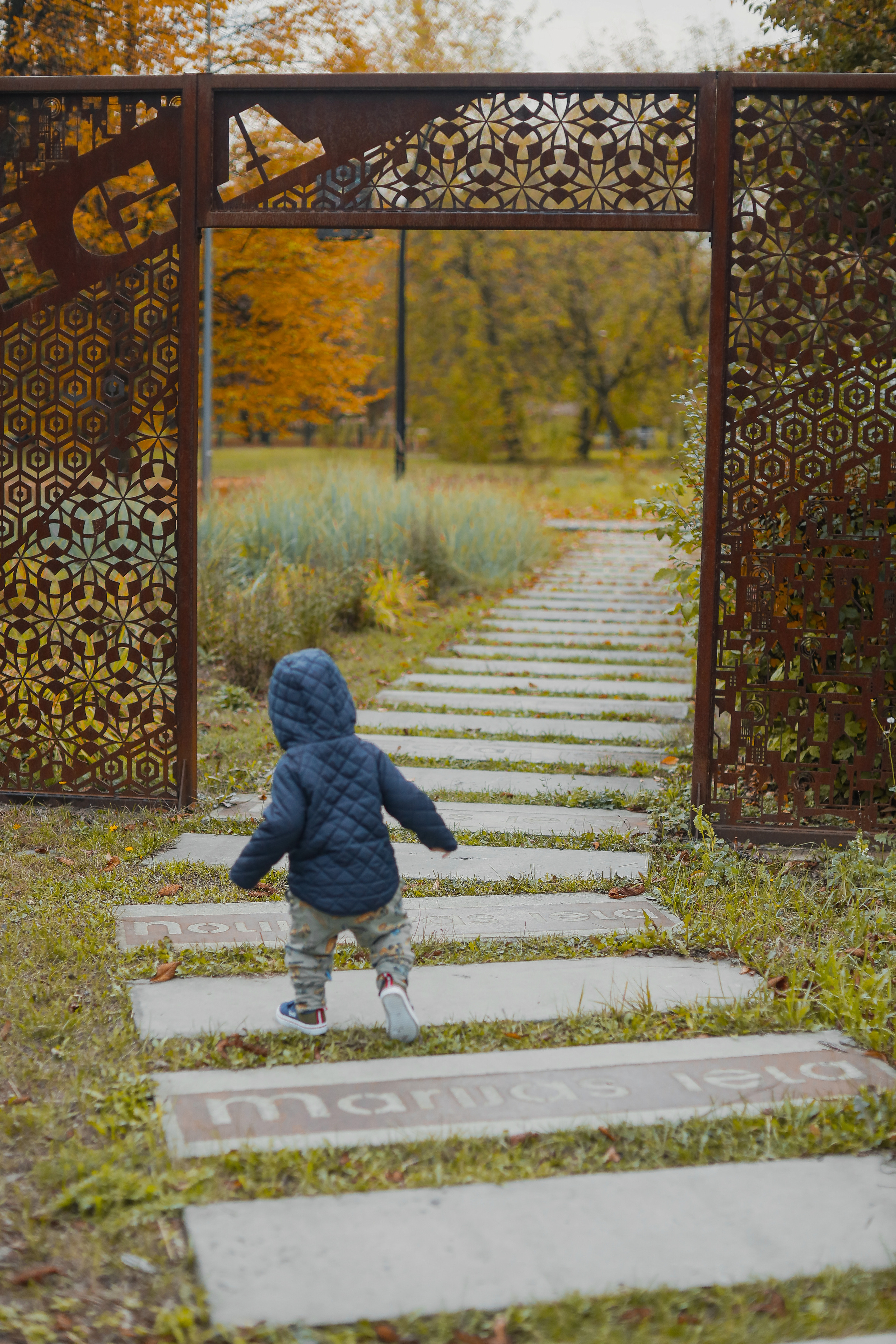 Федор и осень. Фотограф Анастасия Пинчук